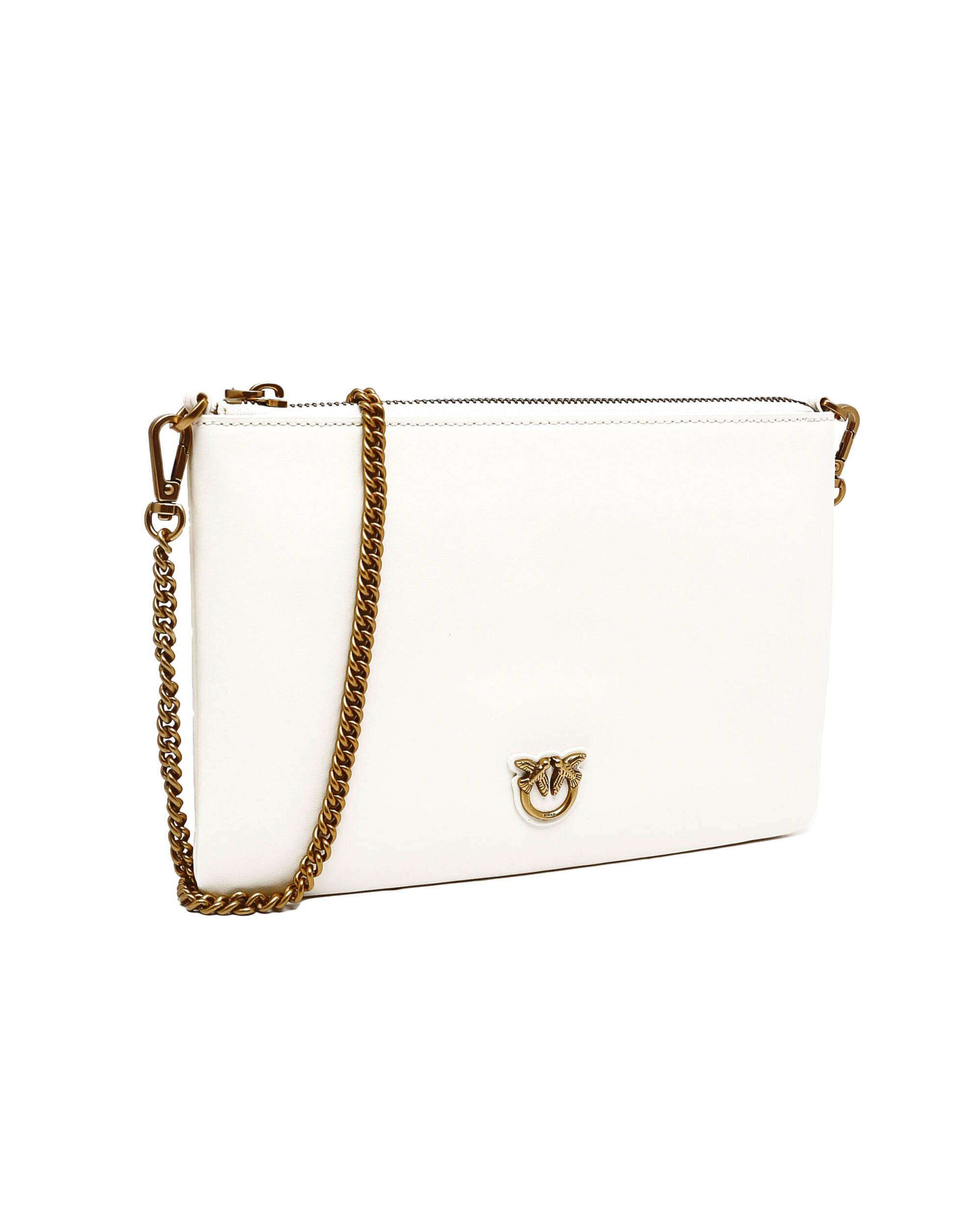 Pinko De piele poșetă plic Flat Classic