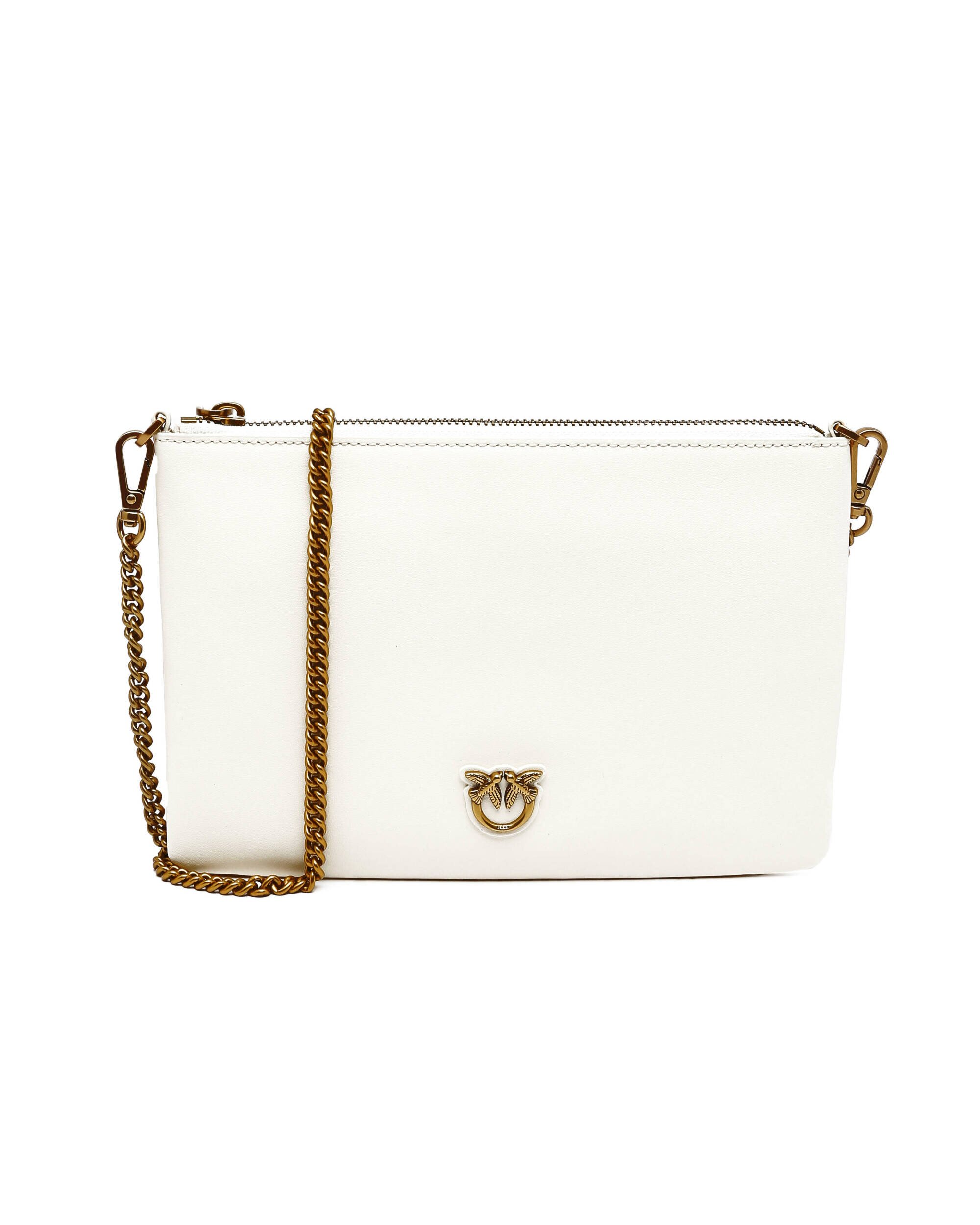 Pinko De piele poșetă plic Flat Classic