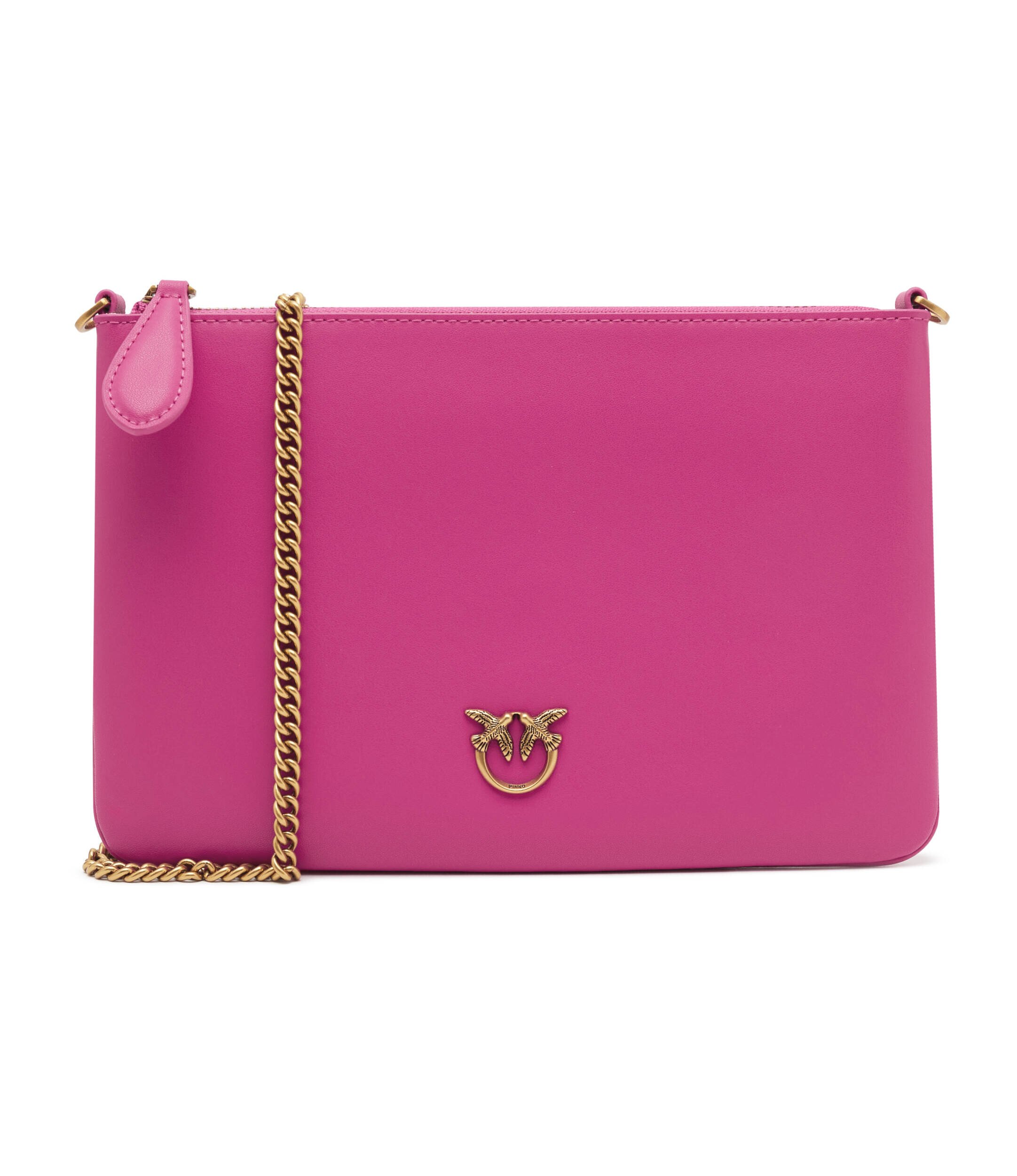 Pinko De piele poșetă plic Flat Classic Vitello Seta