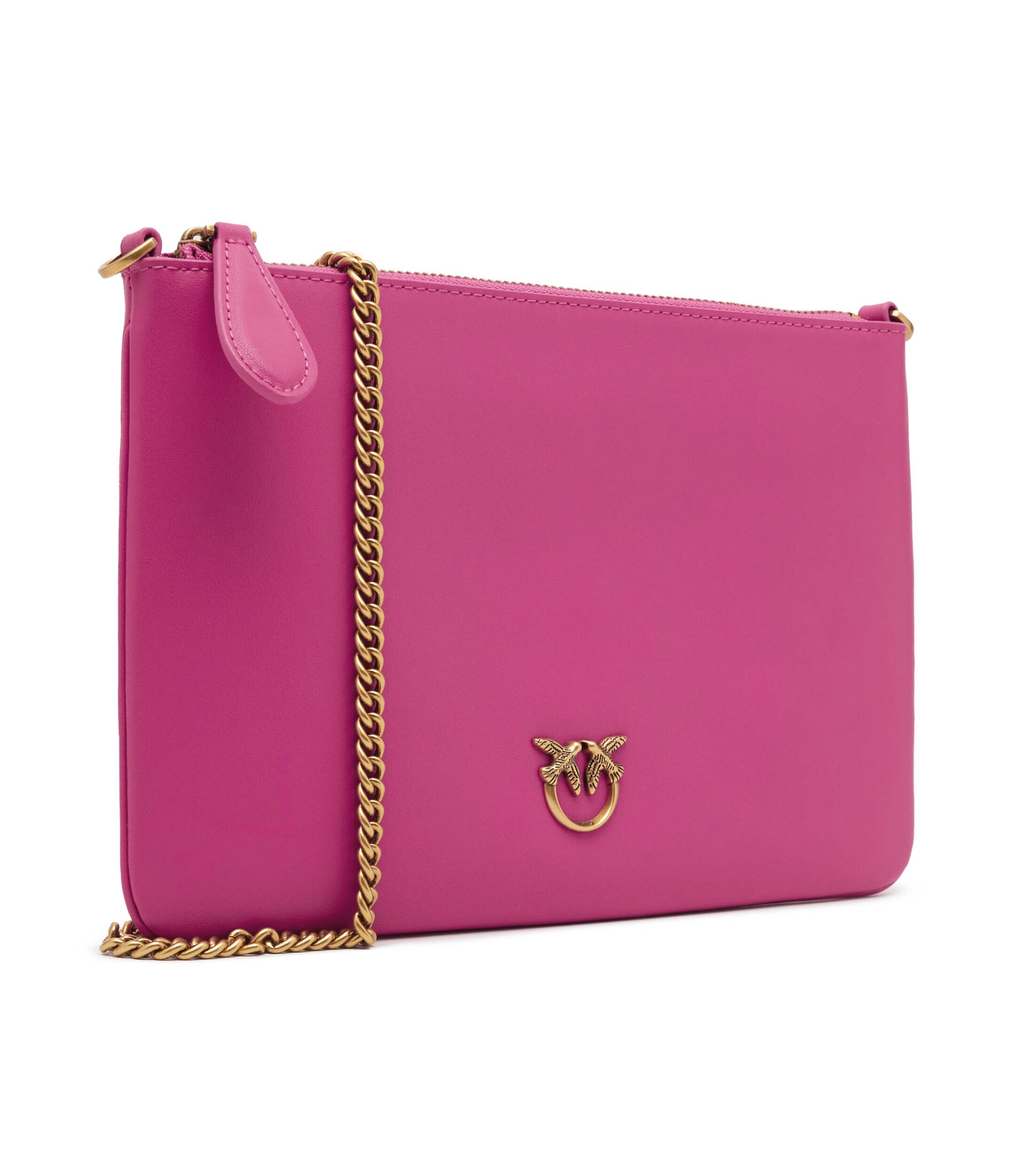 Pinko De piele poșetă plic Flat Classic Vitello Seta