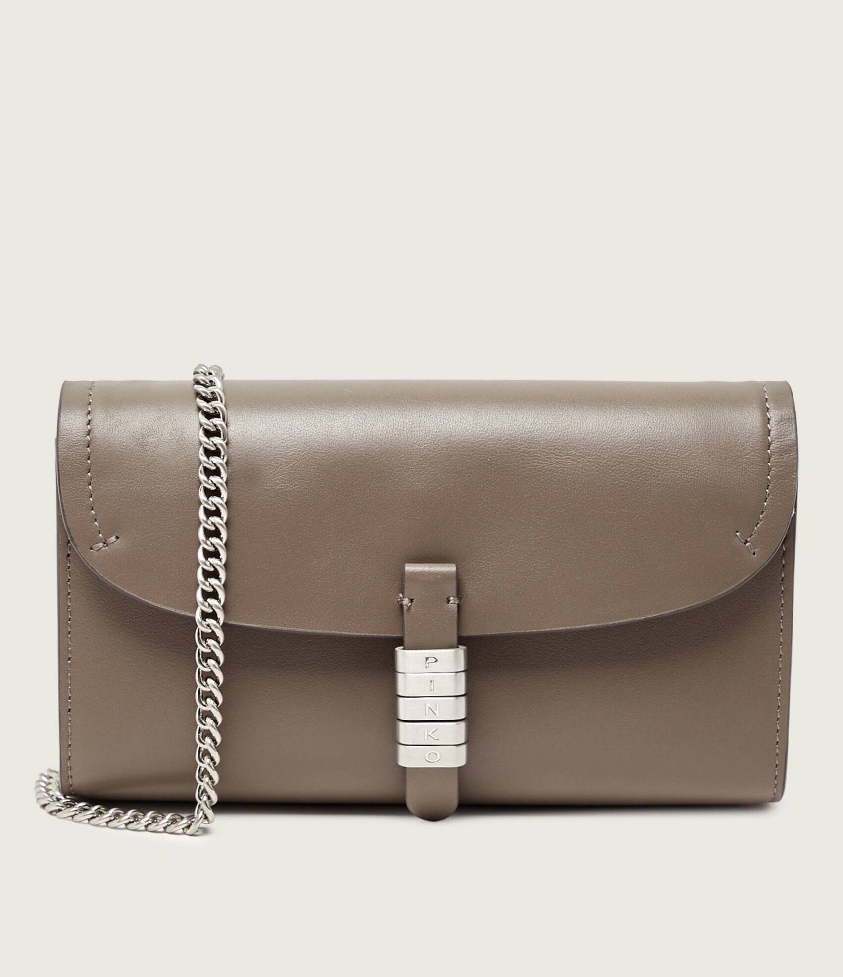 Pinko De piele poșetă plic/portofel SADDLE