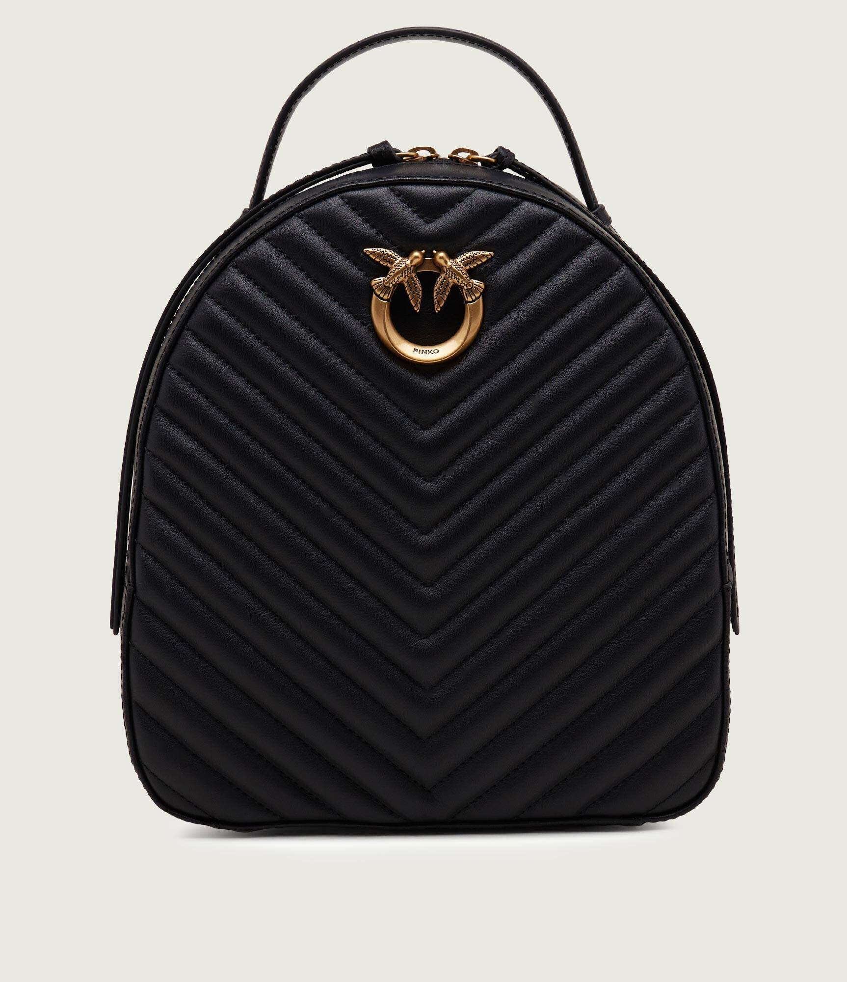 Pinko De piele rucsac LOVE CLICK CLASSIC VI