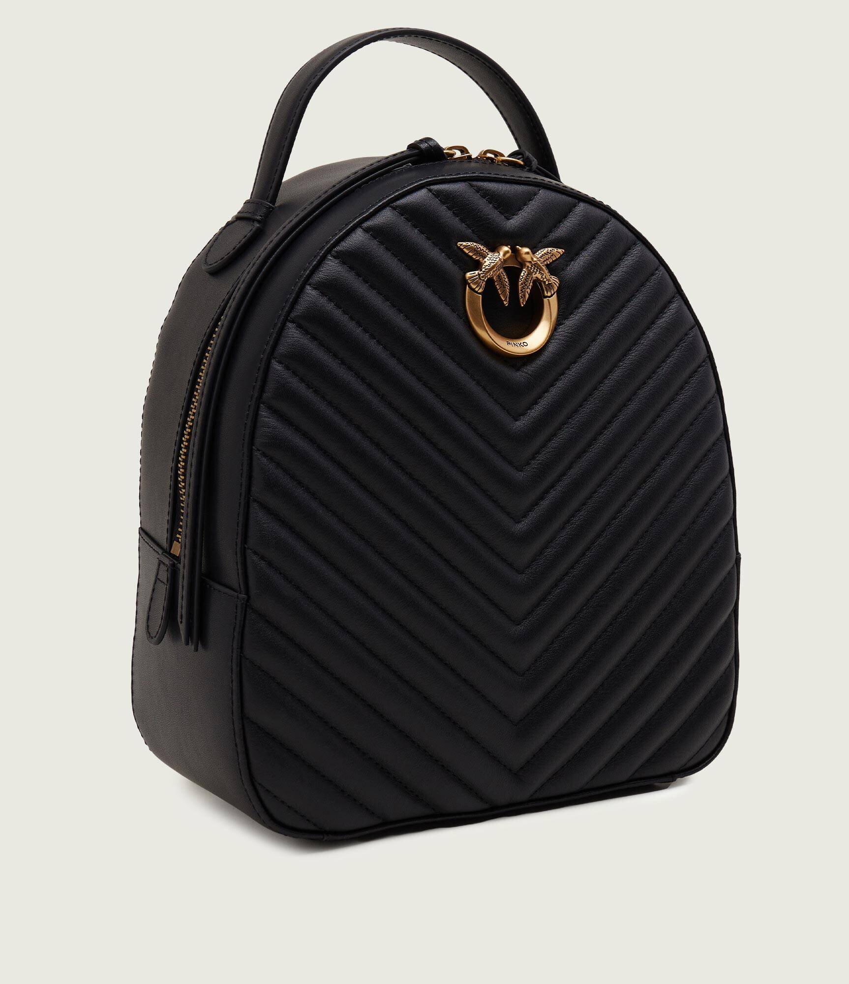 Pinko De piele rucsac LOVE CLICK CLASSIC VI