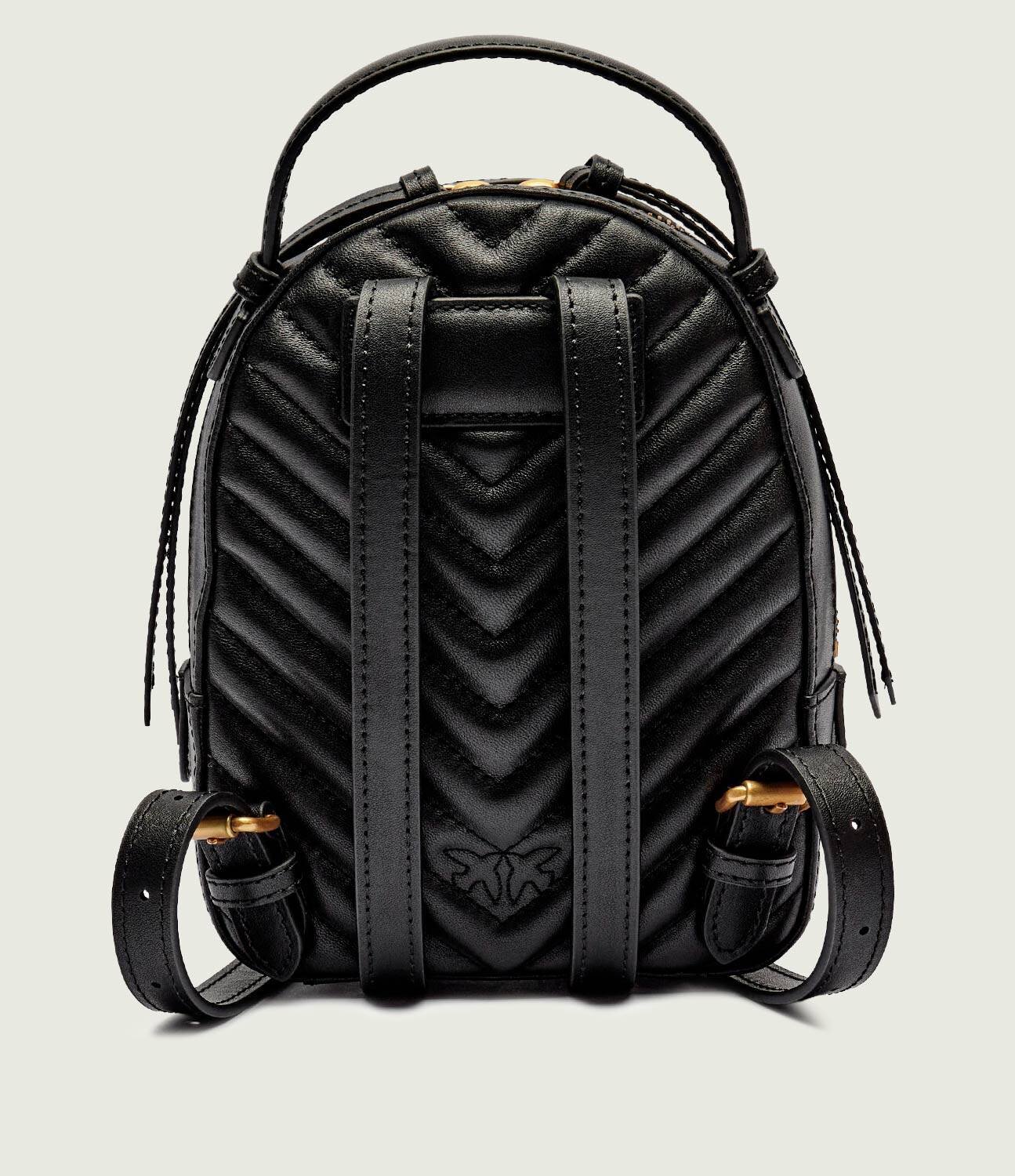 Pinko De piele rucsac LOVE CLICK MINI