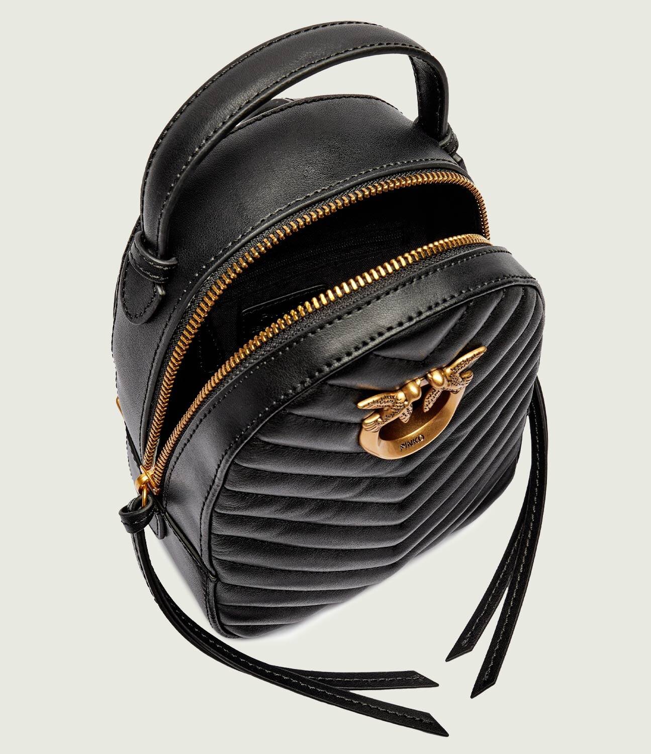 Pinko De piele rucsac LOVE CLICK MINI