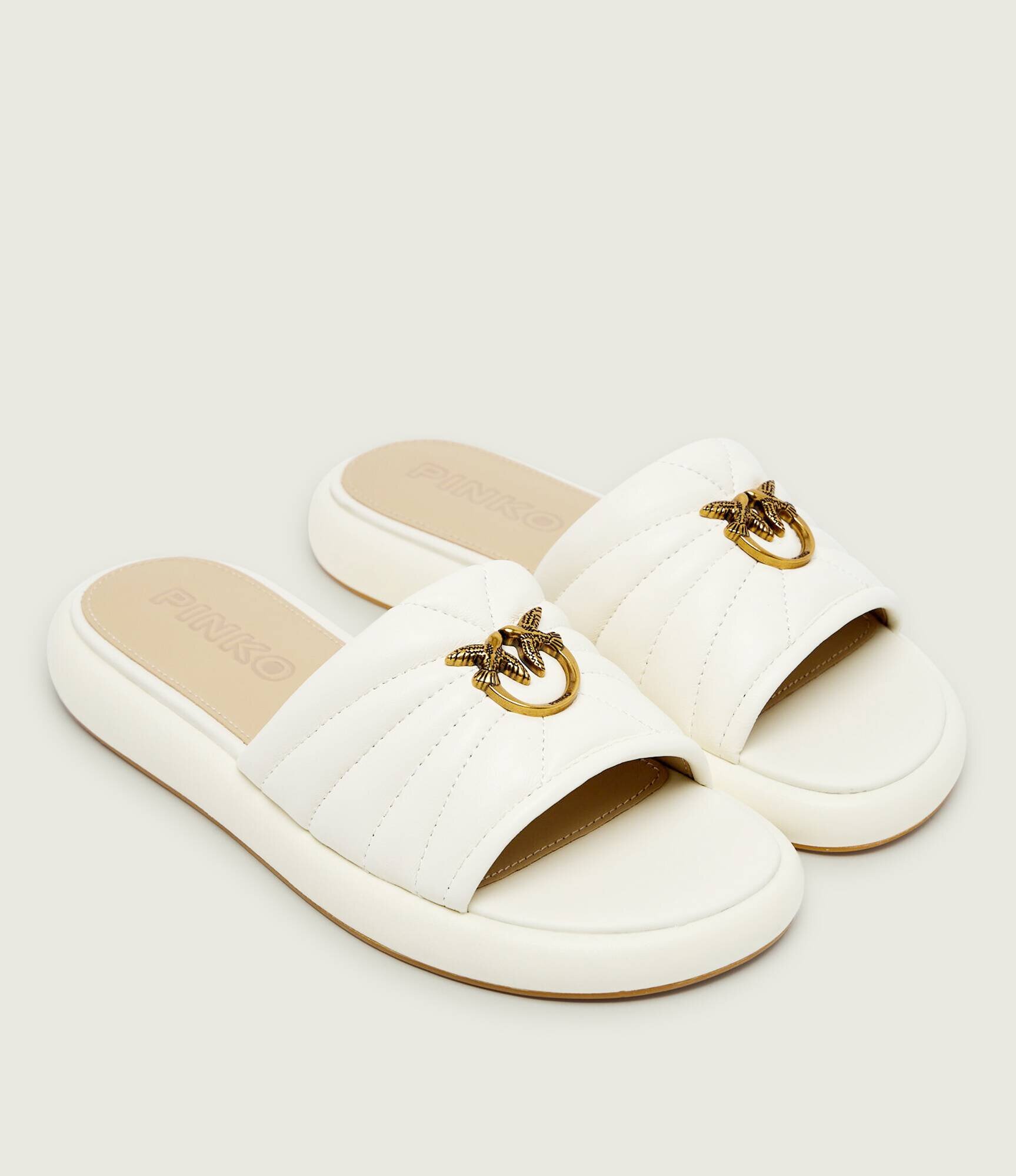 Pinko De piele șlapi FIONA 03
