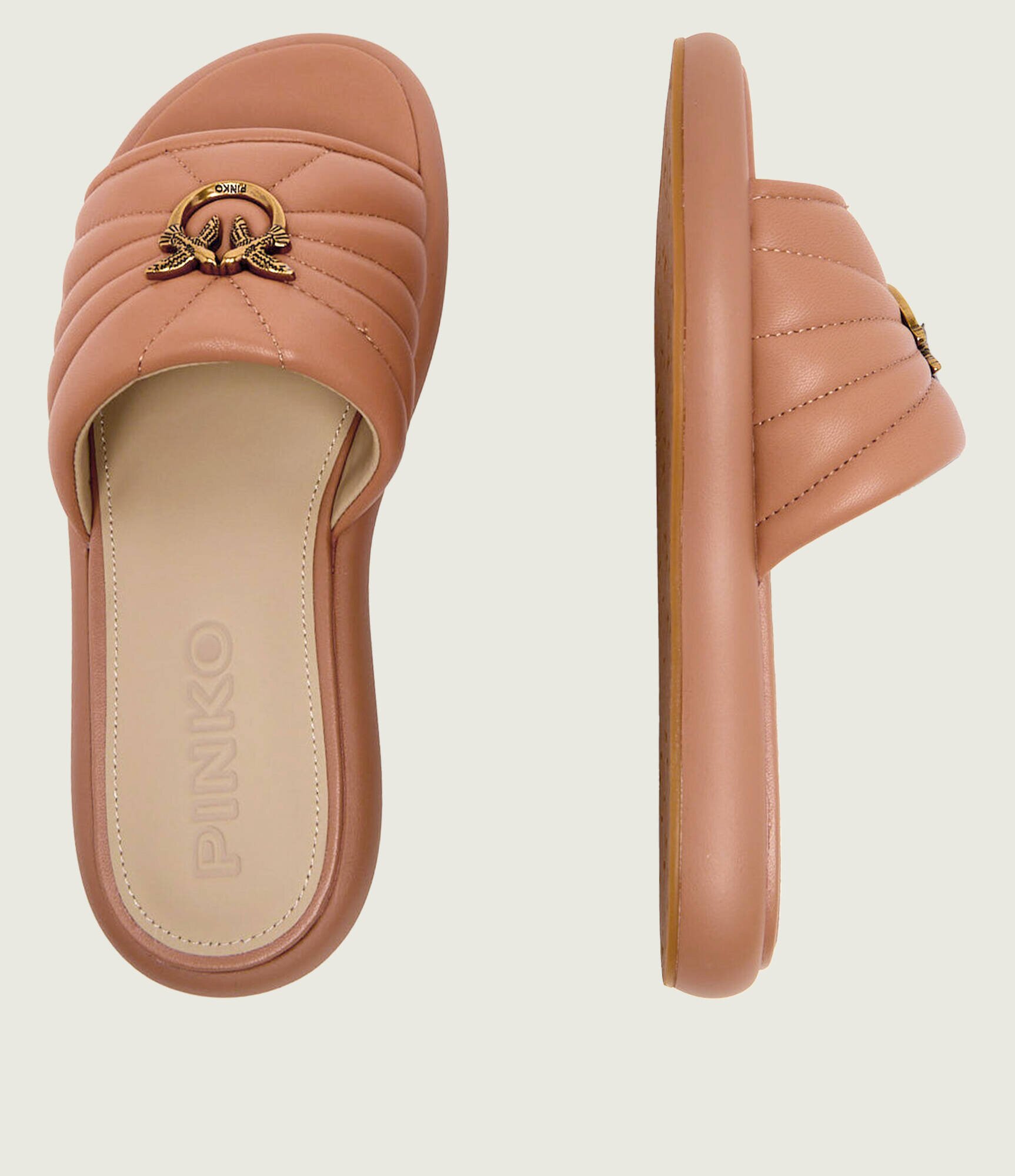 Pinko De piele șlapi FIONA 03