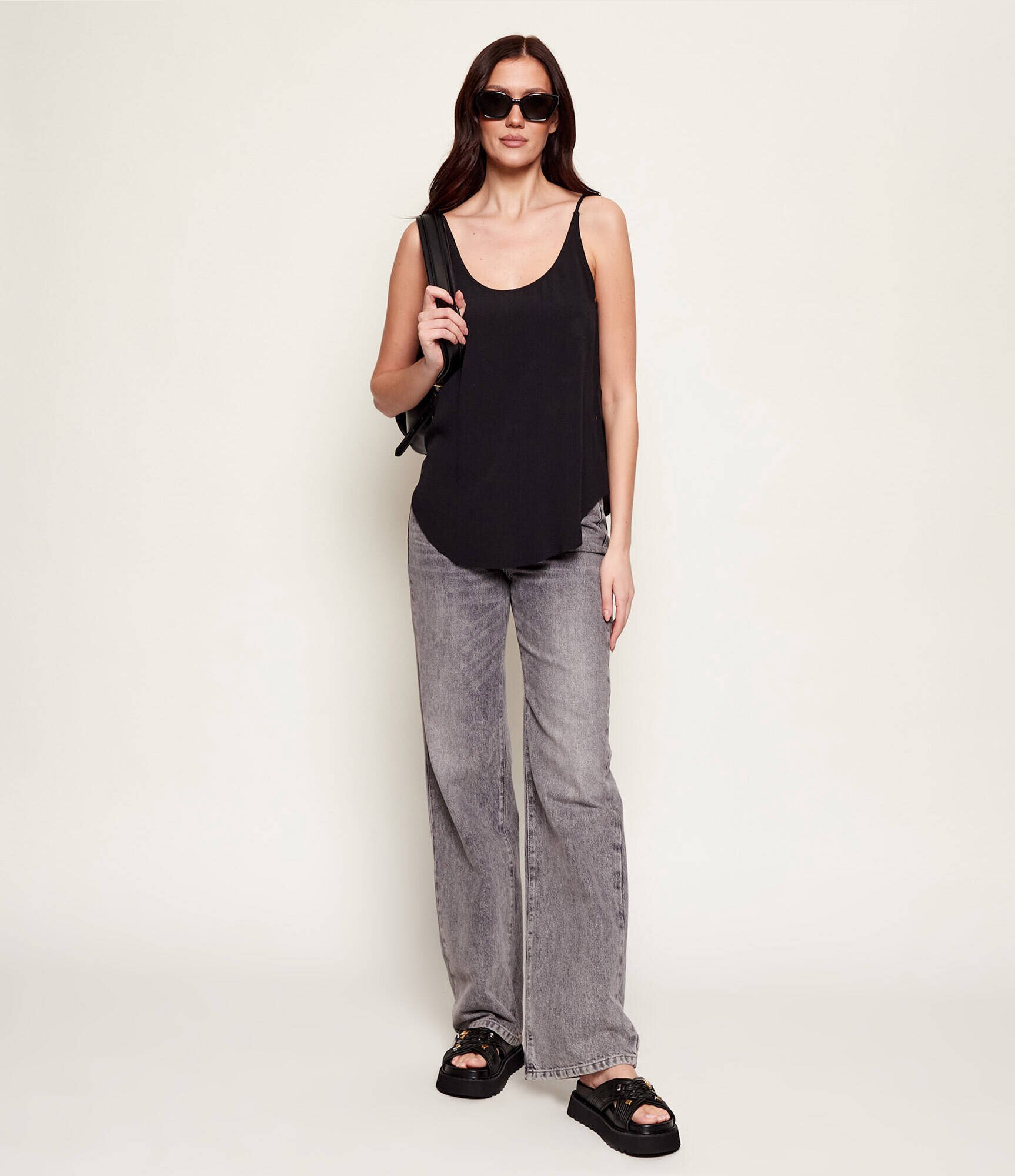 Pinko De piele șlapi KATE 09