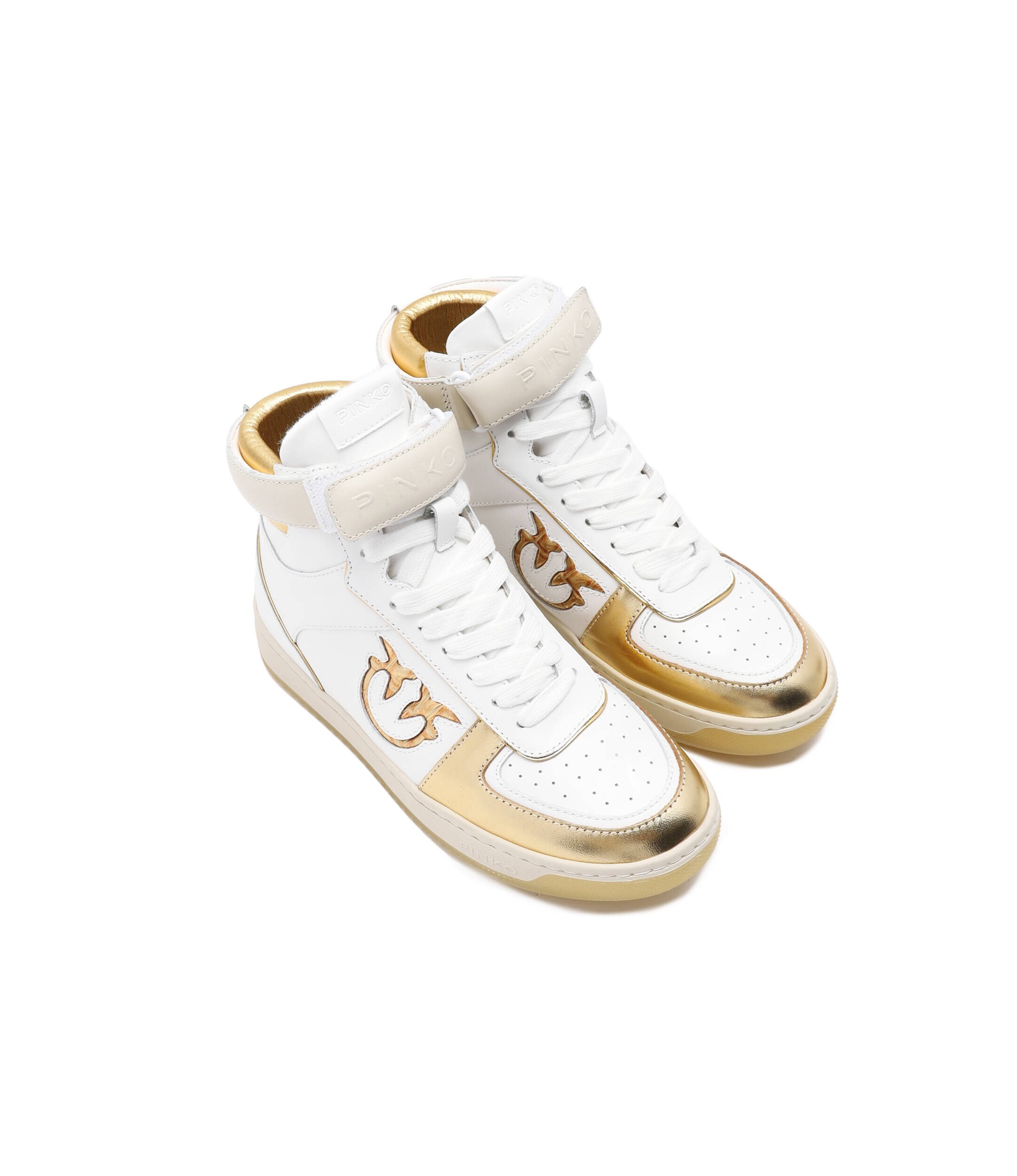 Pinko De piele sneakers Lorena Basket Hi