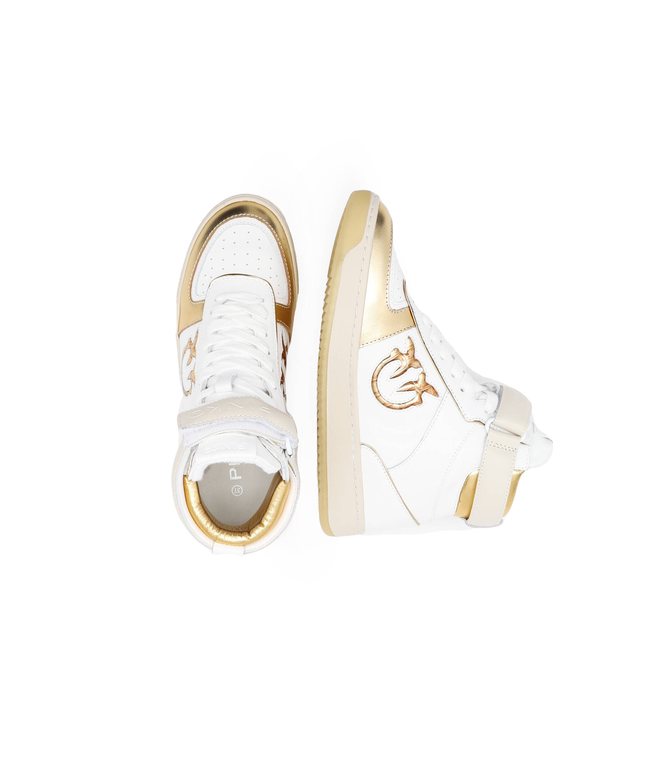 Pinko De piele sneakers Lorena Basket Hi