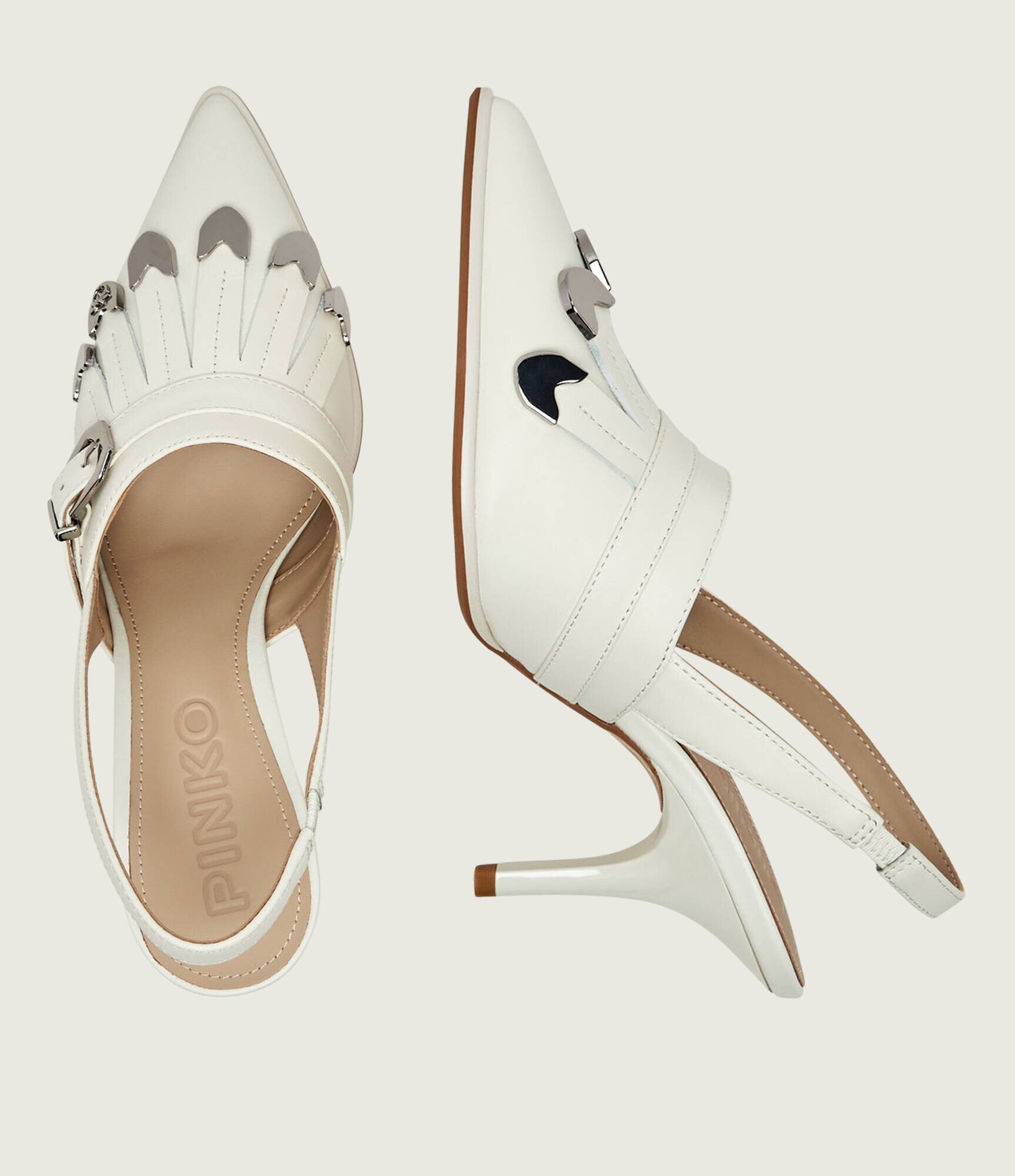 Pinko De piele tocuri Lady 04