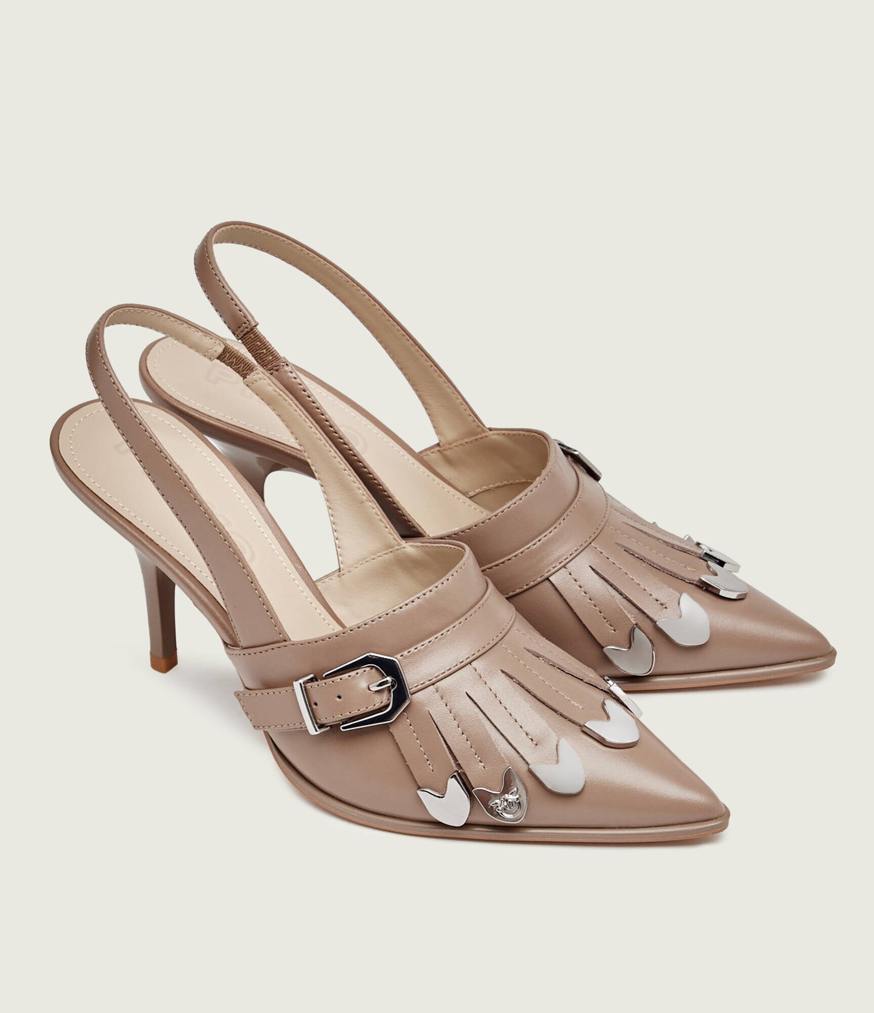 Pinko De piele tocuri Lady 04