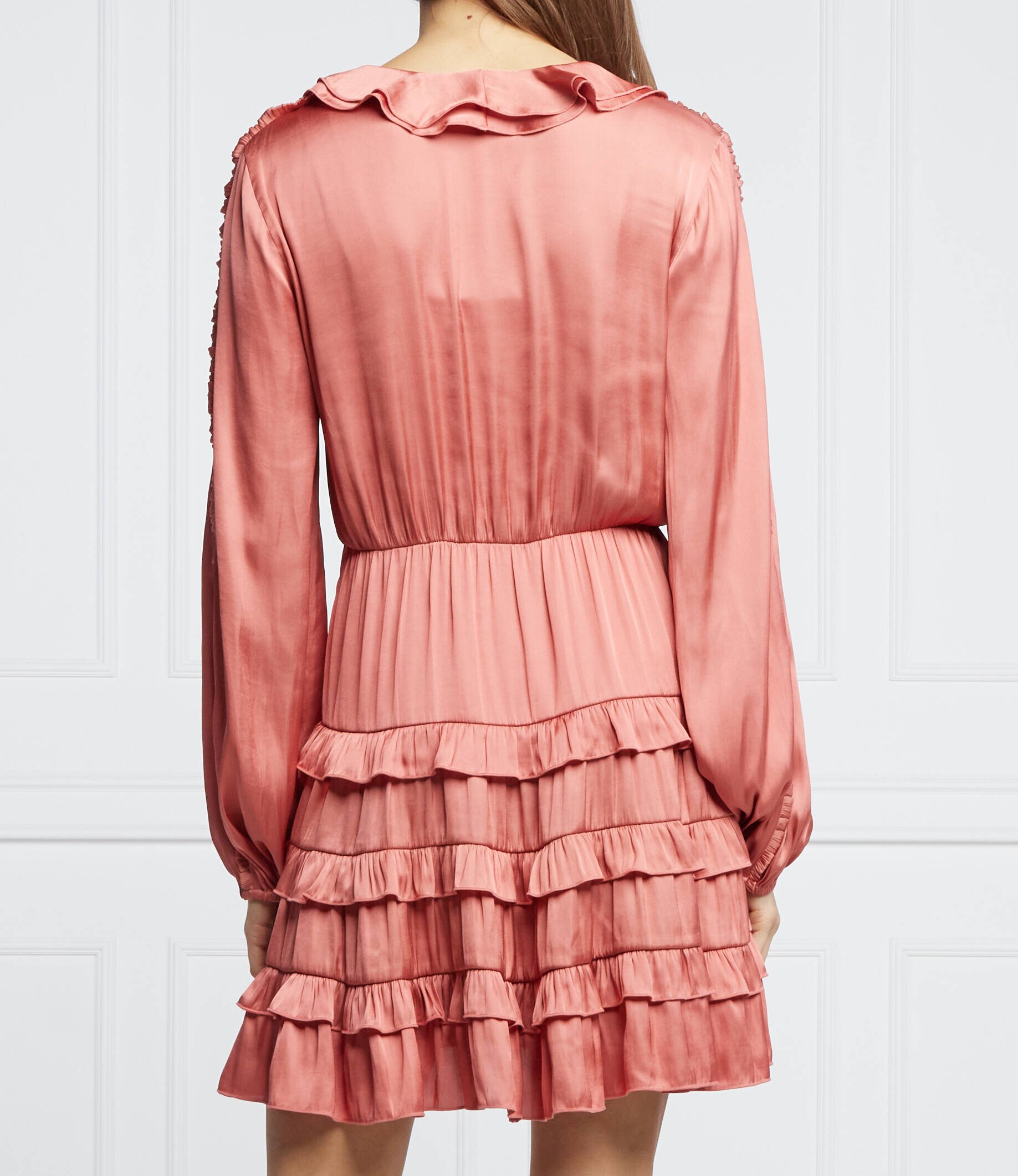 Pinko De satin rochie ARDEA