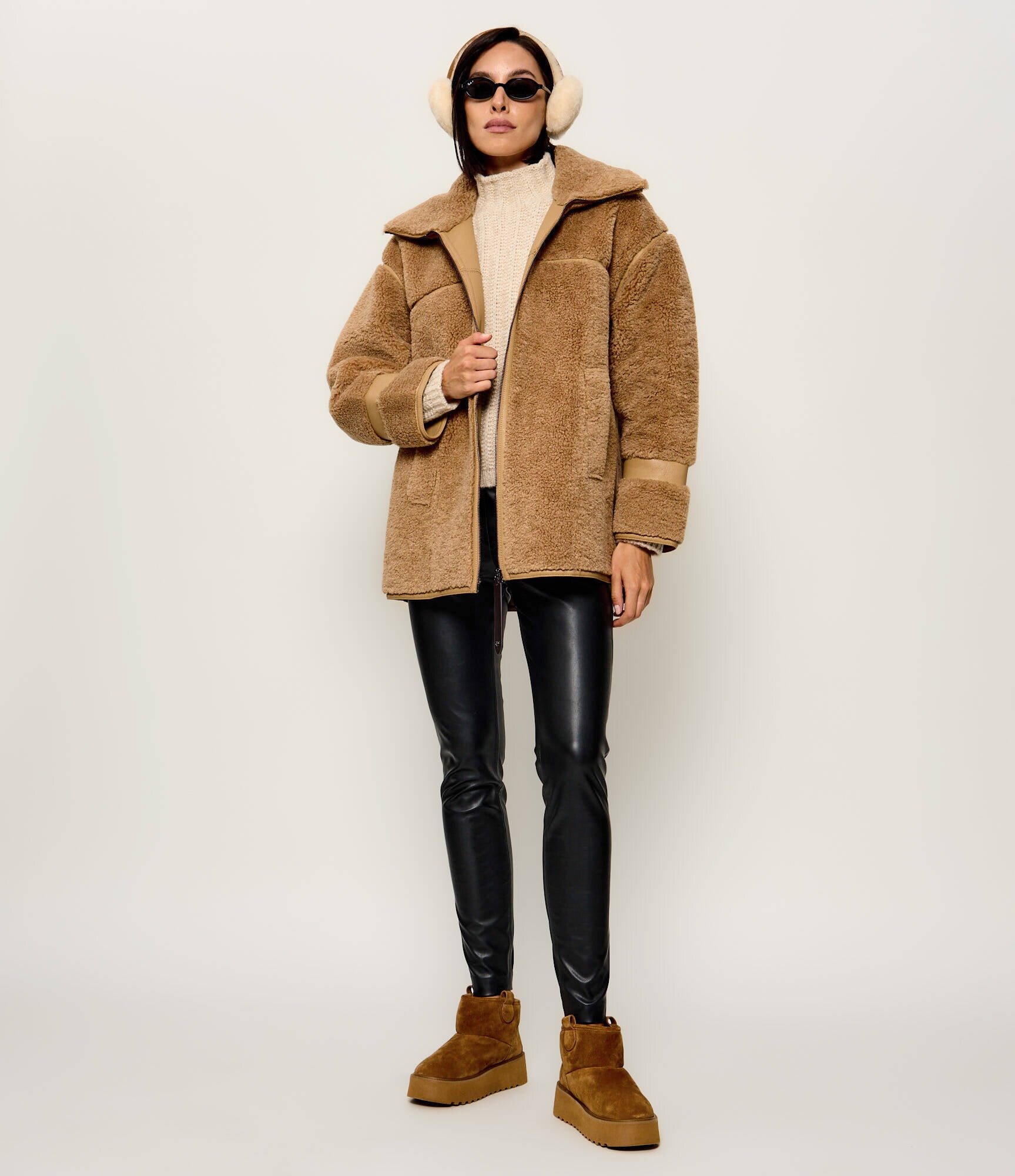 Pinko Din fleece geacă Celosia | Loose fit