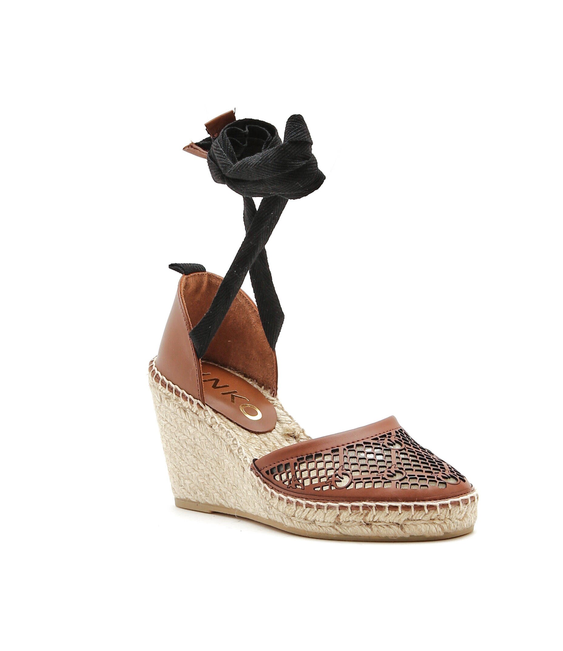 Pinko Espadrile Patty cu adaos de piele