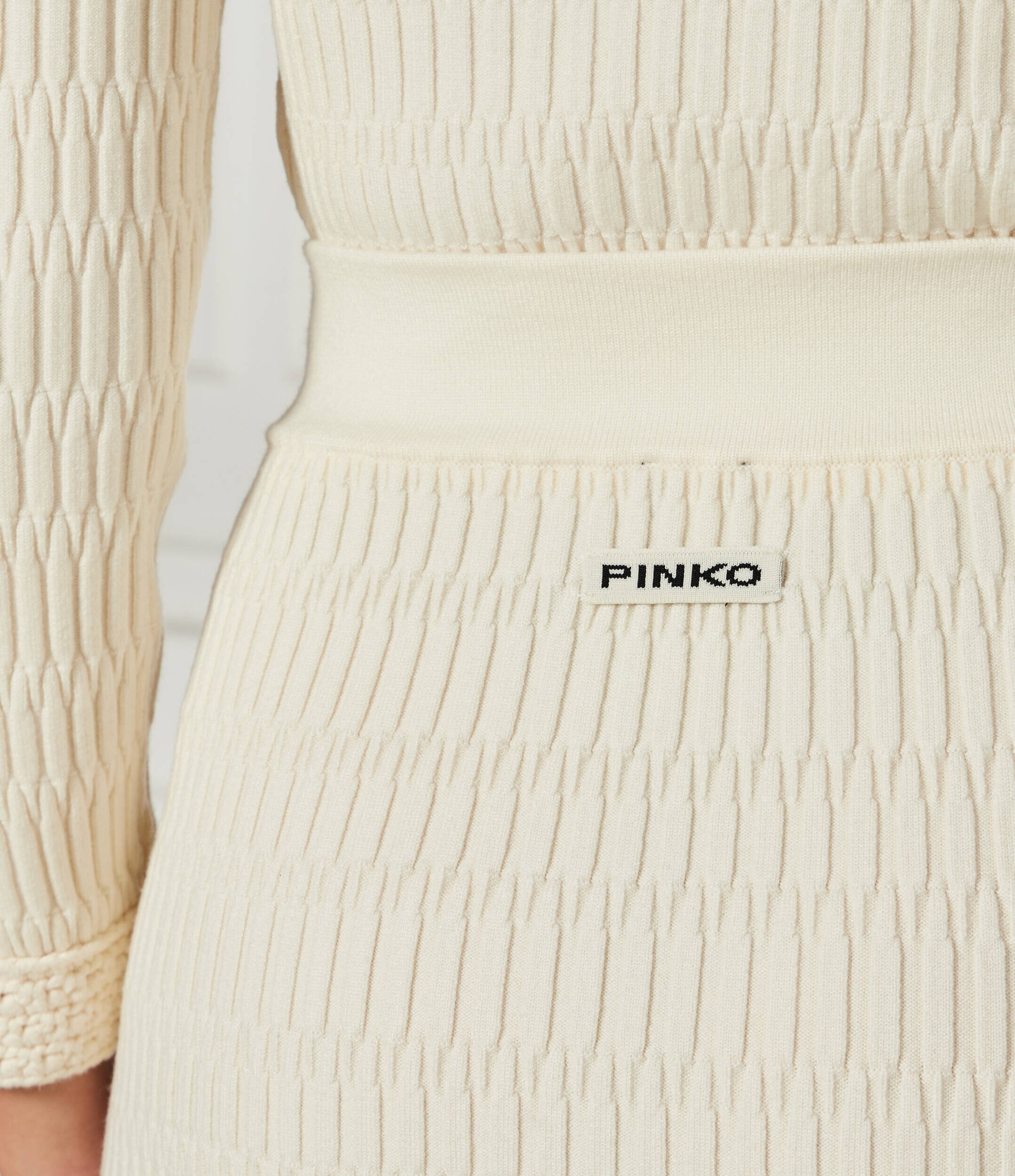 Pinko Fustă EXOTIC cu adaos de lână