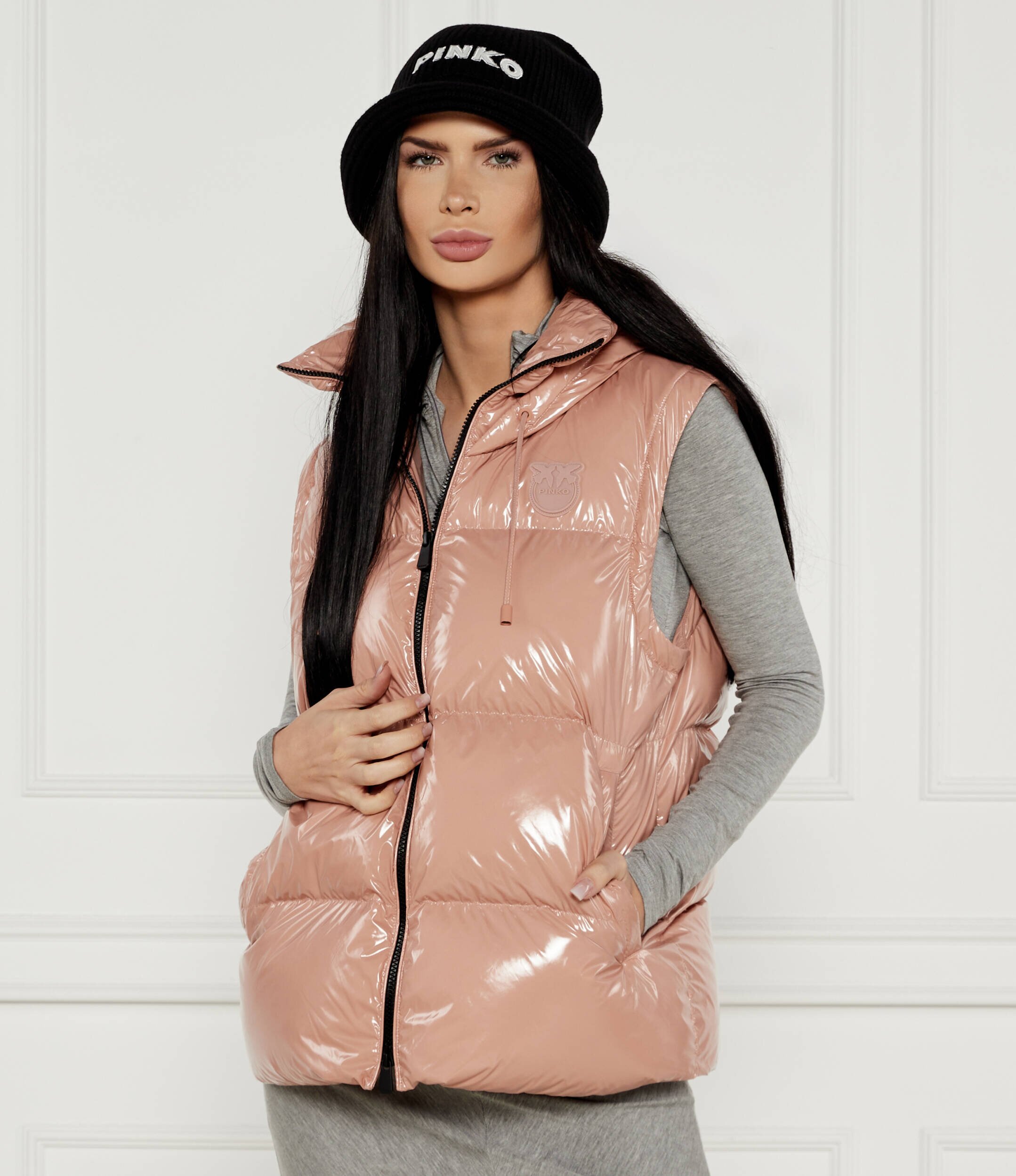 Pinko Geacă 2 în 1 CRYSTAL | Regular Fit