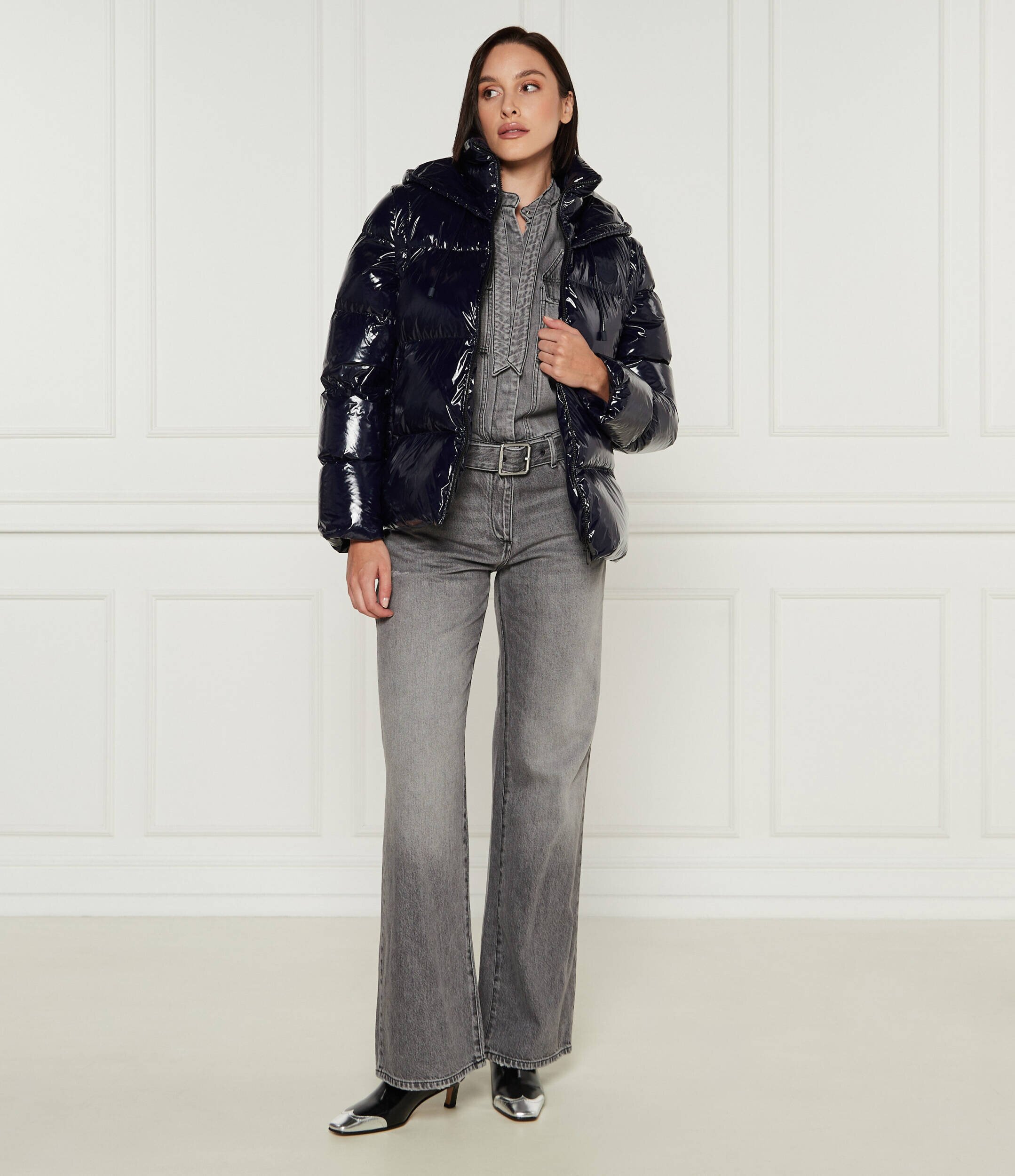 Pinko Geacă 2 în 1 CRYSTAL | Regular Fit