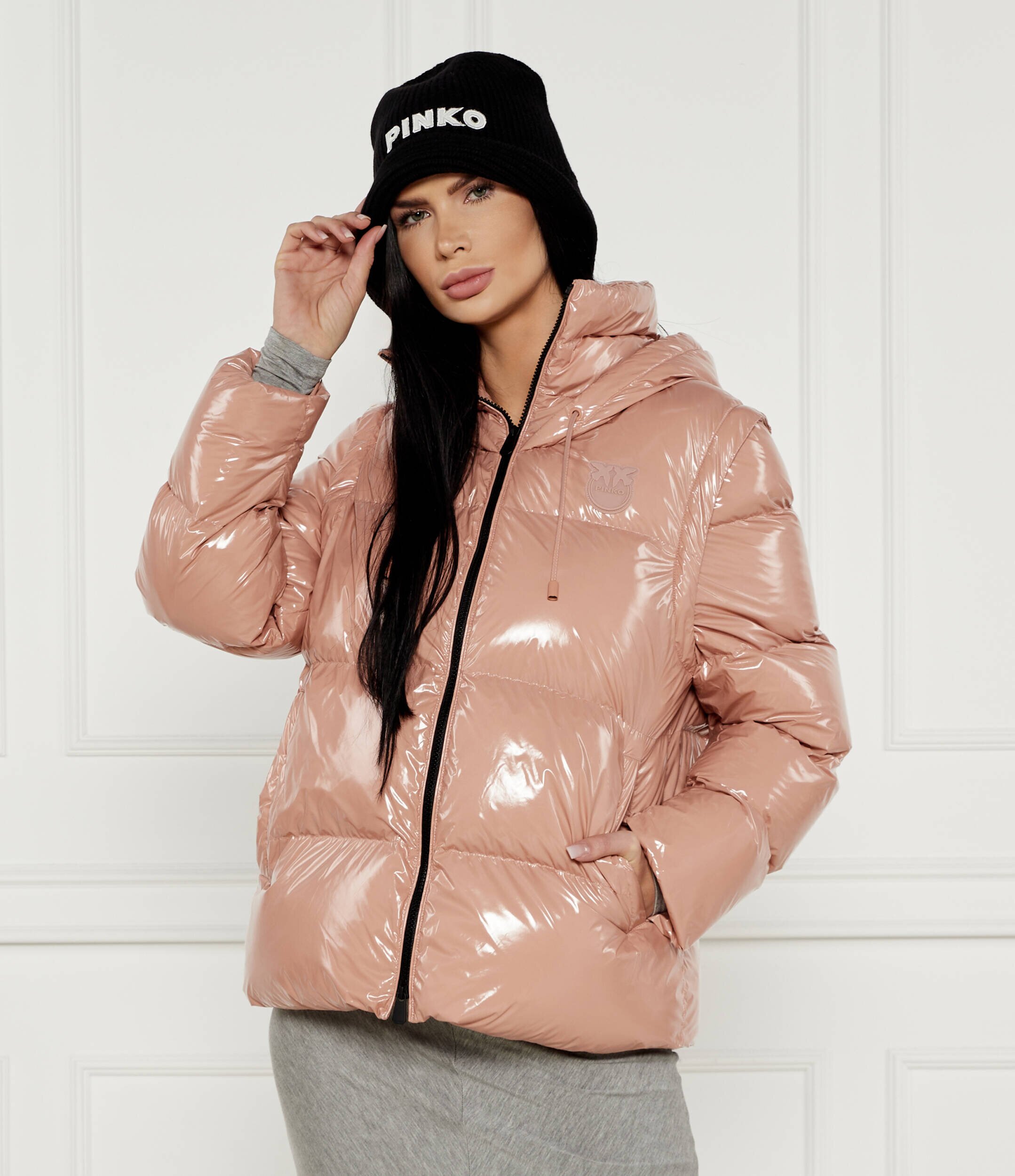 Pinko Geacă 2 în 1 CRYSTAL | Regular Fit