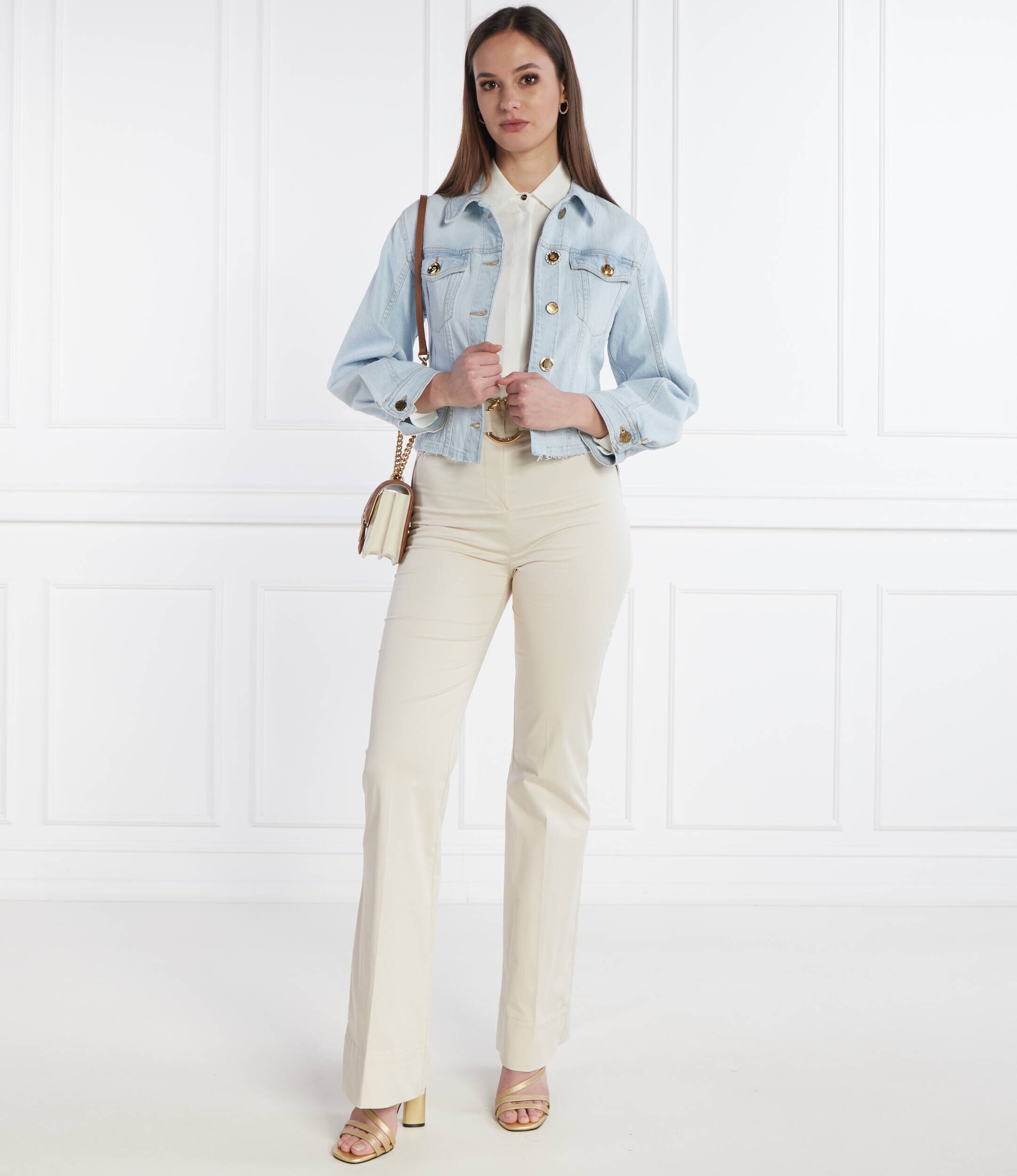 Pinko Geacă de blug BOB GIUBBINO | Cropped Fit