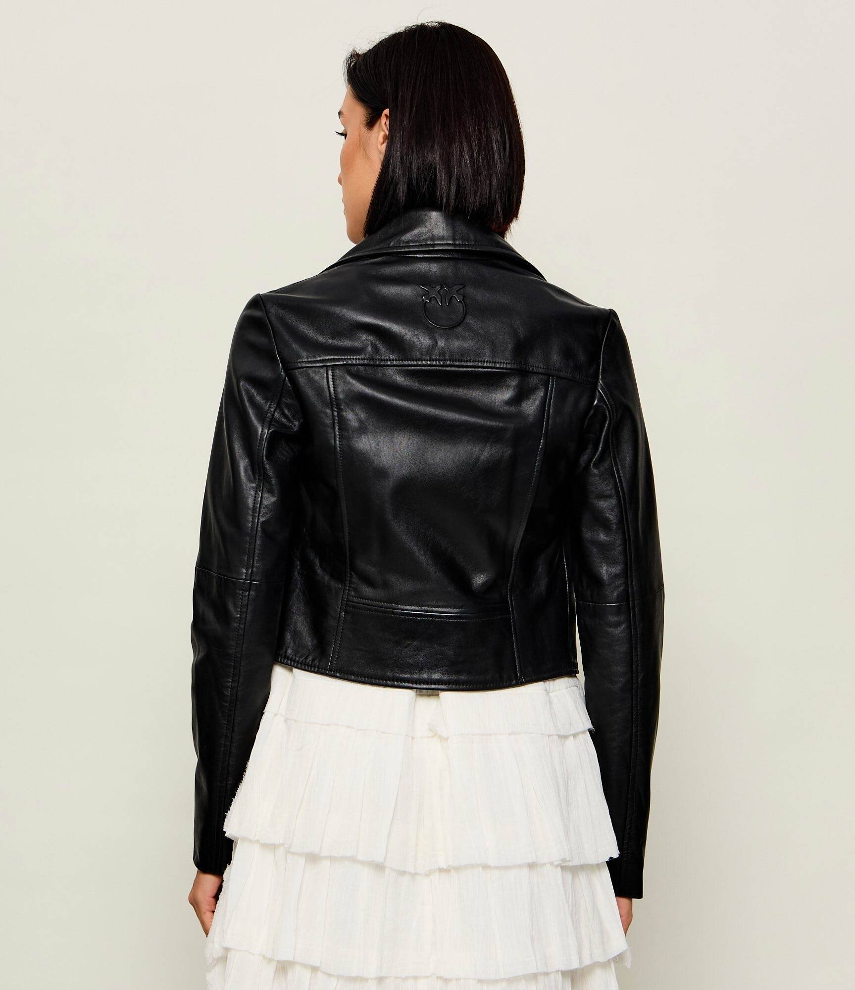Pinko Geacă de piele New Sensibile | regular fit
