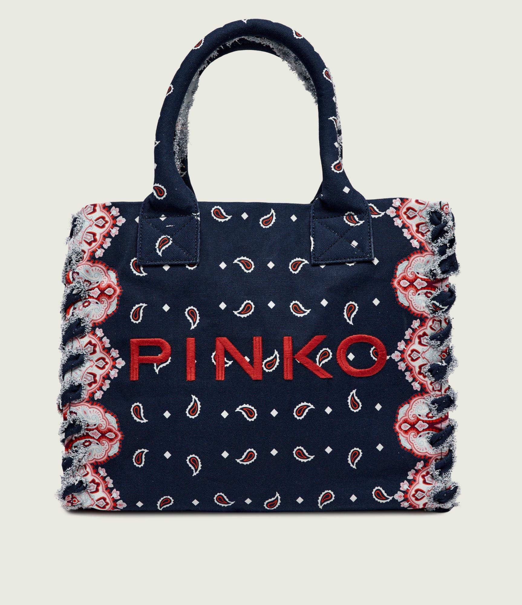 Pinko Geantă de plajă Canvas Tote