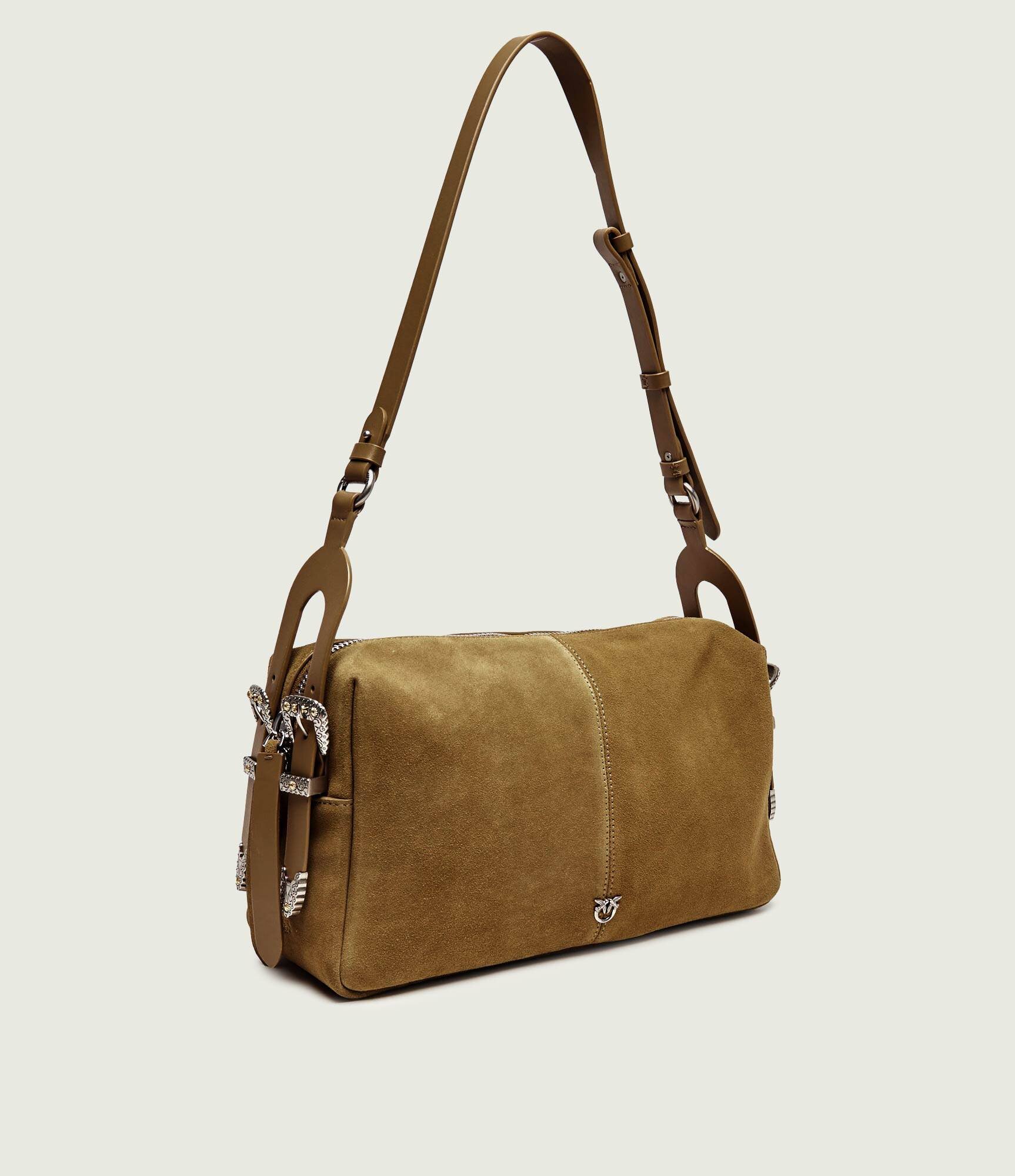 Pinko Geantă pe umăr 24 CLASSIC | piele întoarsă