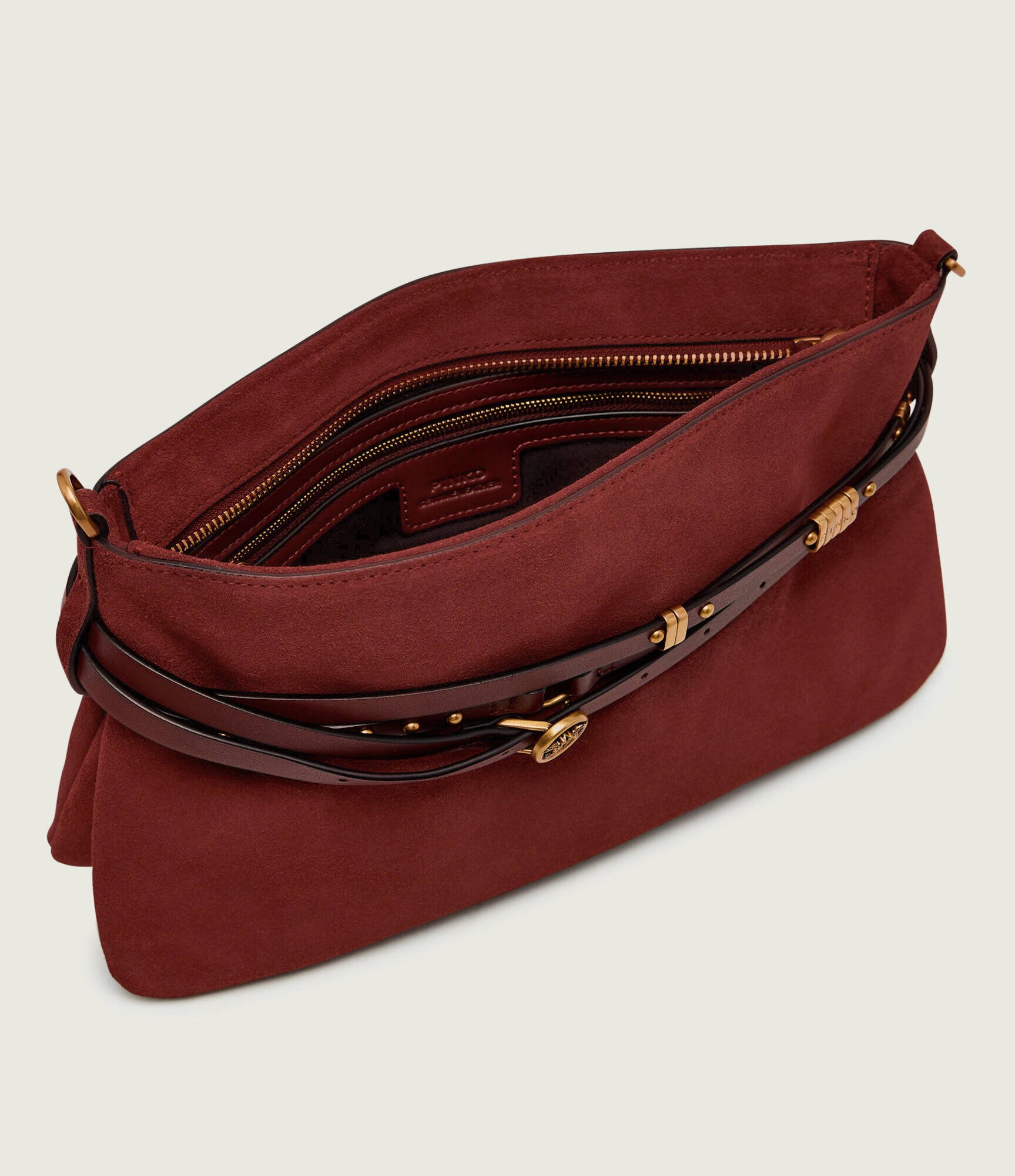 Pinko Geantă pe umăr BELT BAG CLASSIC | piele întoarsă