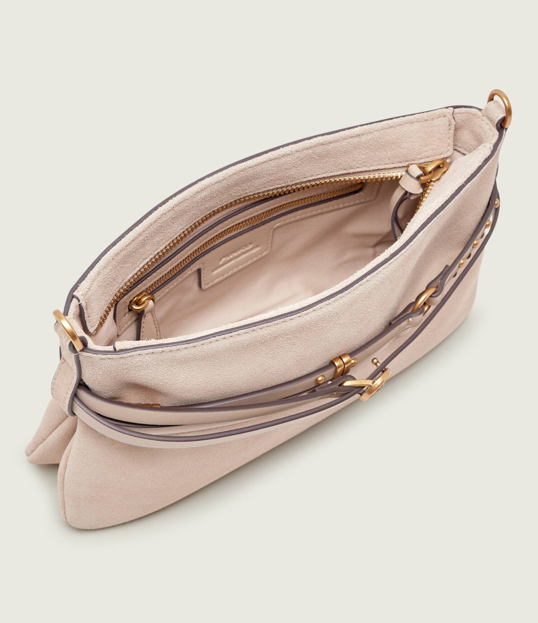 Pinko Geantă pe umăr BELT BAG MINI | piele întoarsă