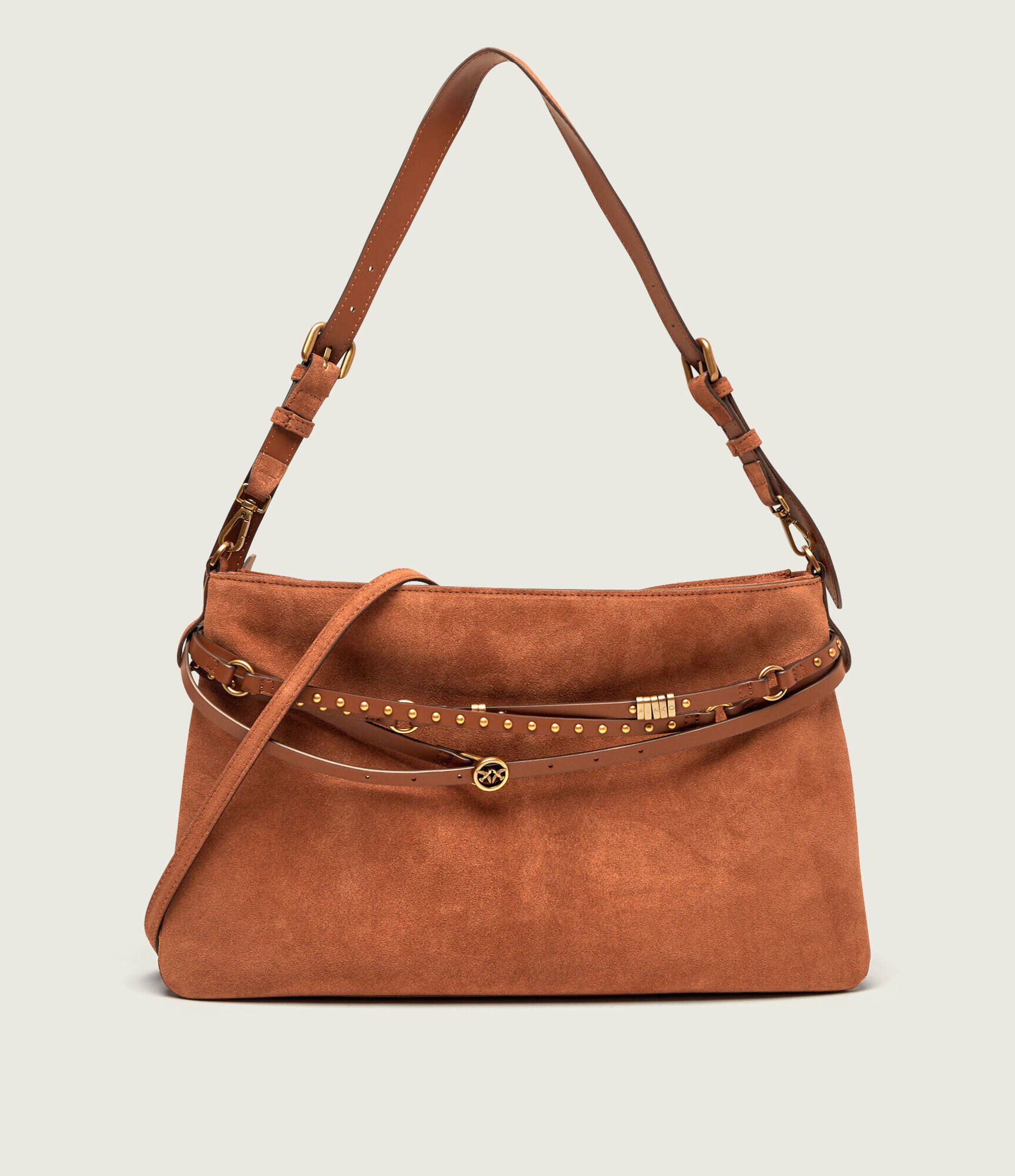 Pinko Geantă pe umăr BELT BAG | piele întoarsă
