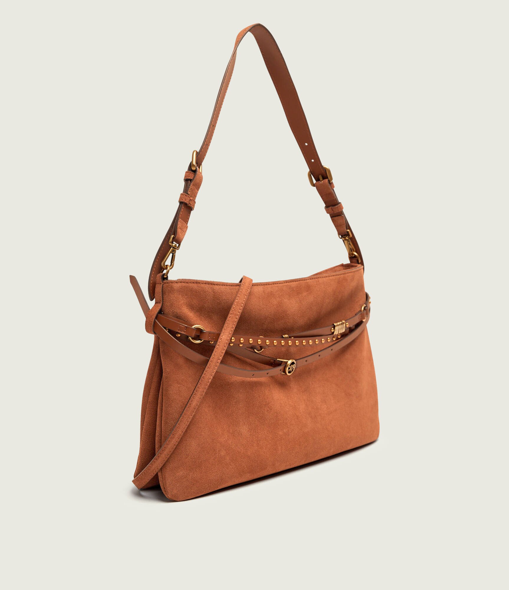 Pinko Geantă pe umăr BELT BAG | piele întoarsă