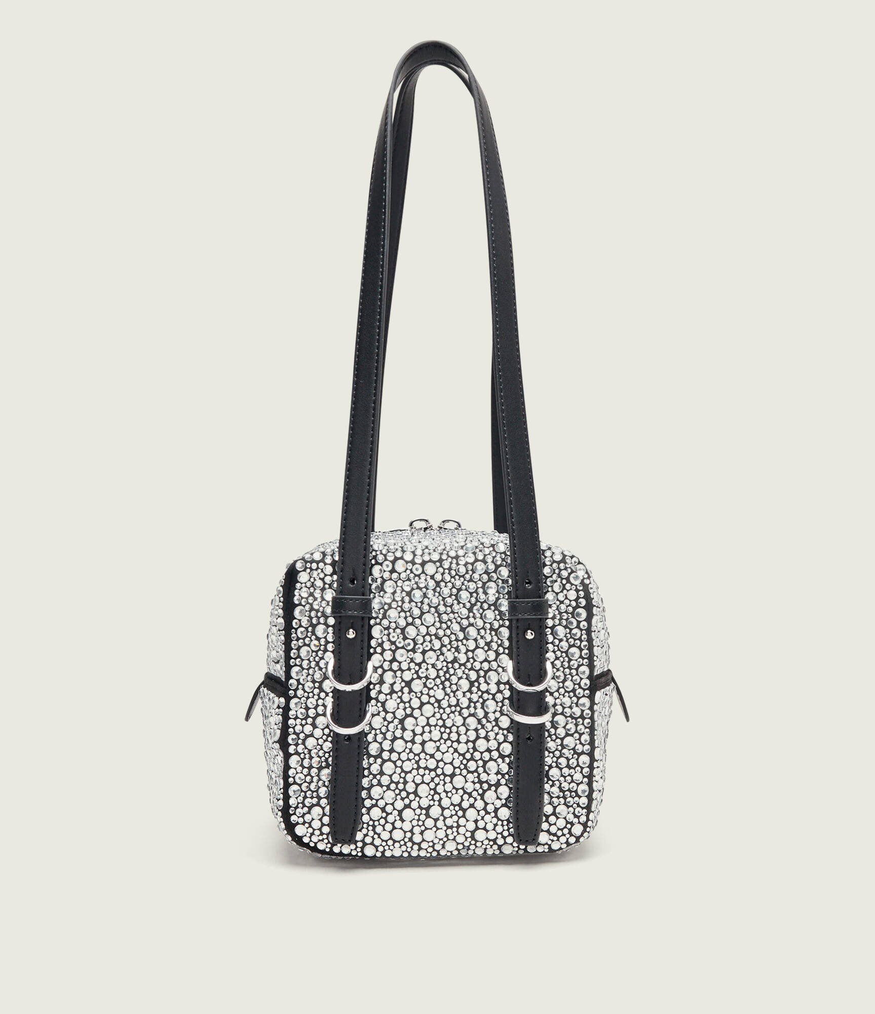 Pinko Geantă pe umăr CUBIC FULL STRASS