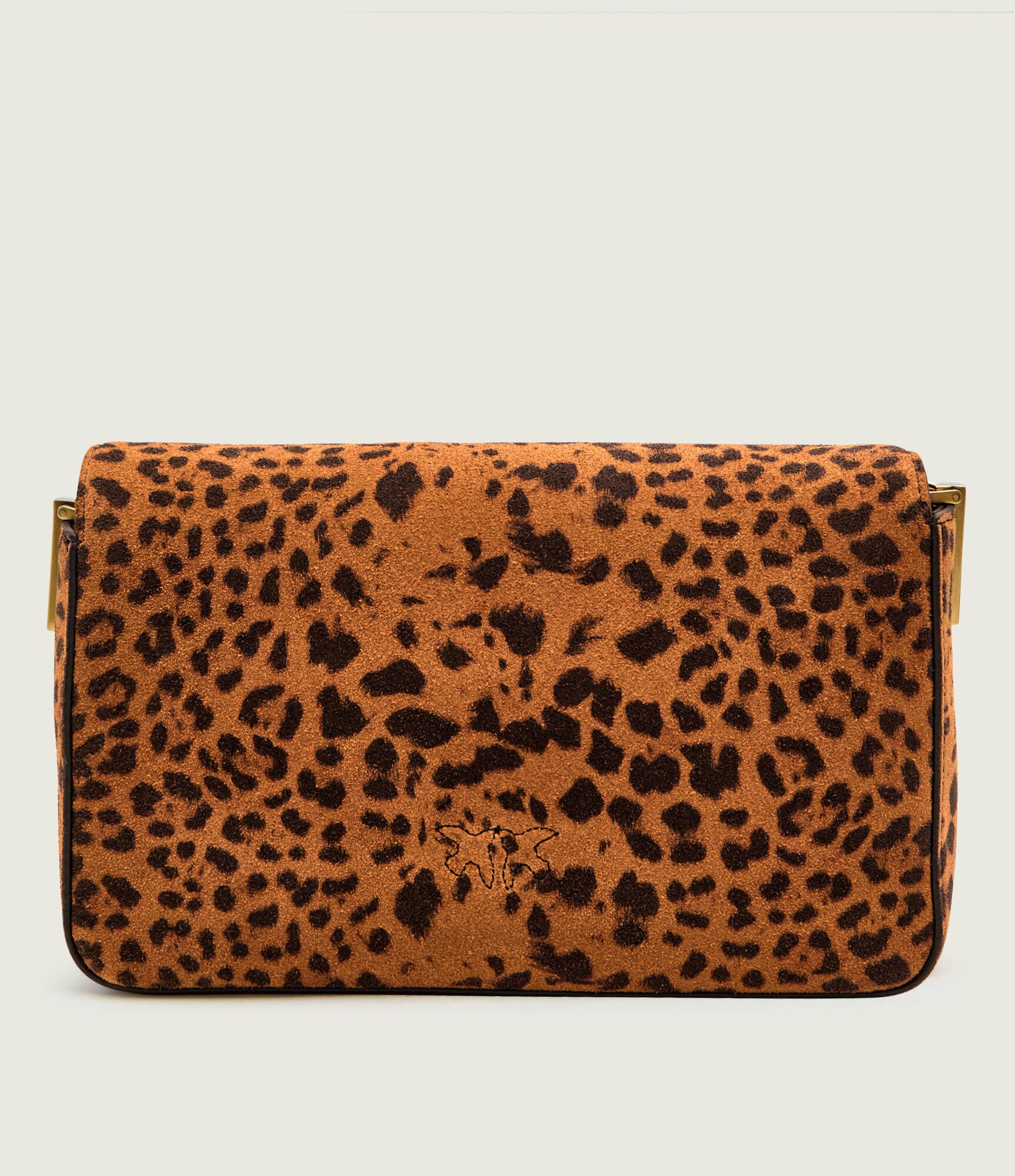 Pinko Geantă pe umăr LOVE ONE SLOUCHY MINI | piele întoarsă