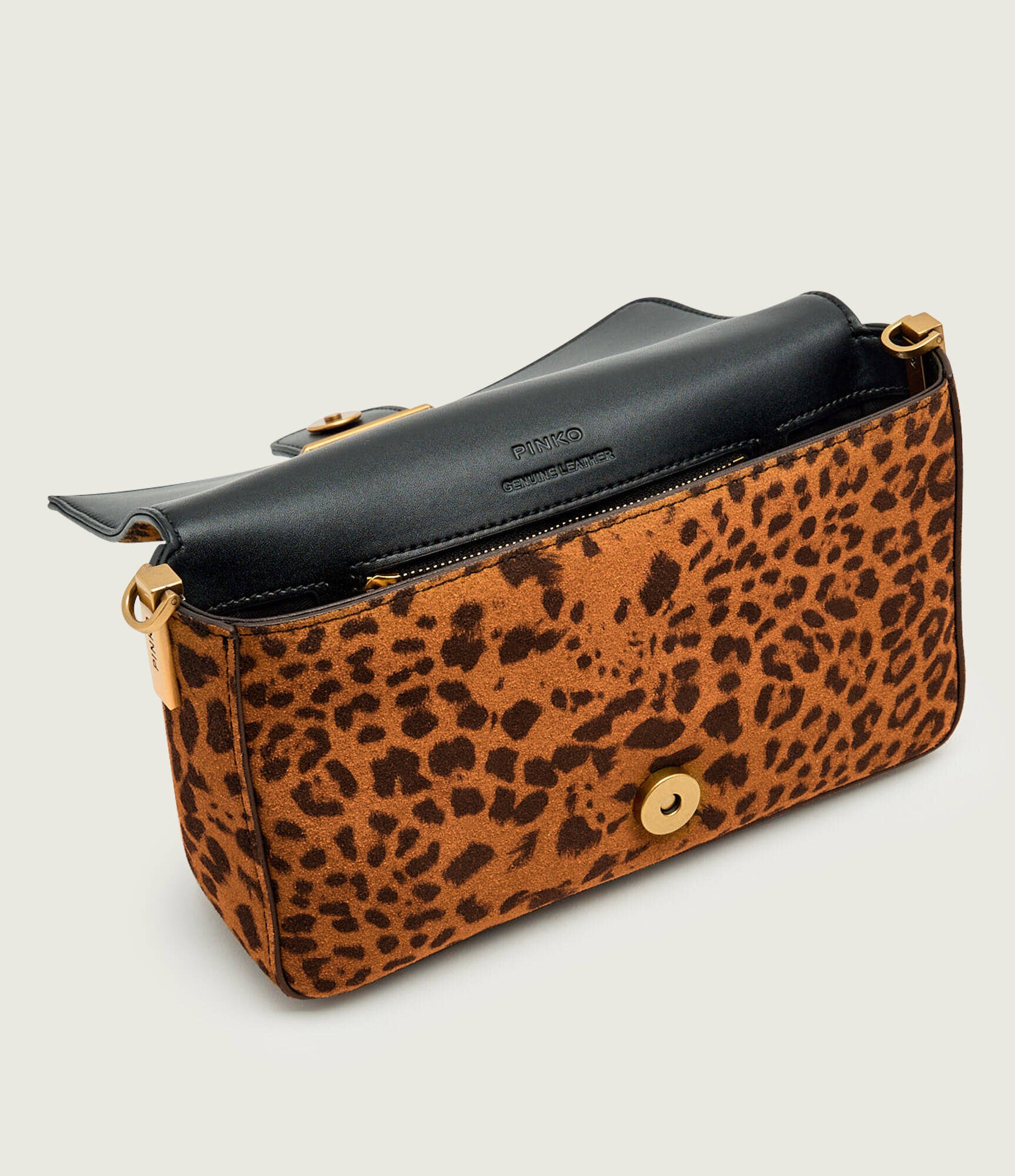 Pinko Geantă pe umăr LOVE ONE SLOUCHY MINI | piele întoarsă