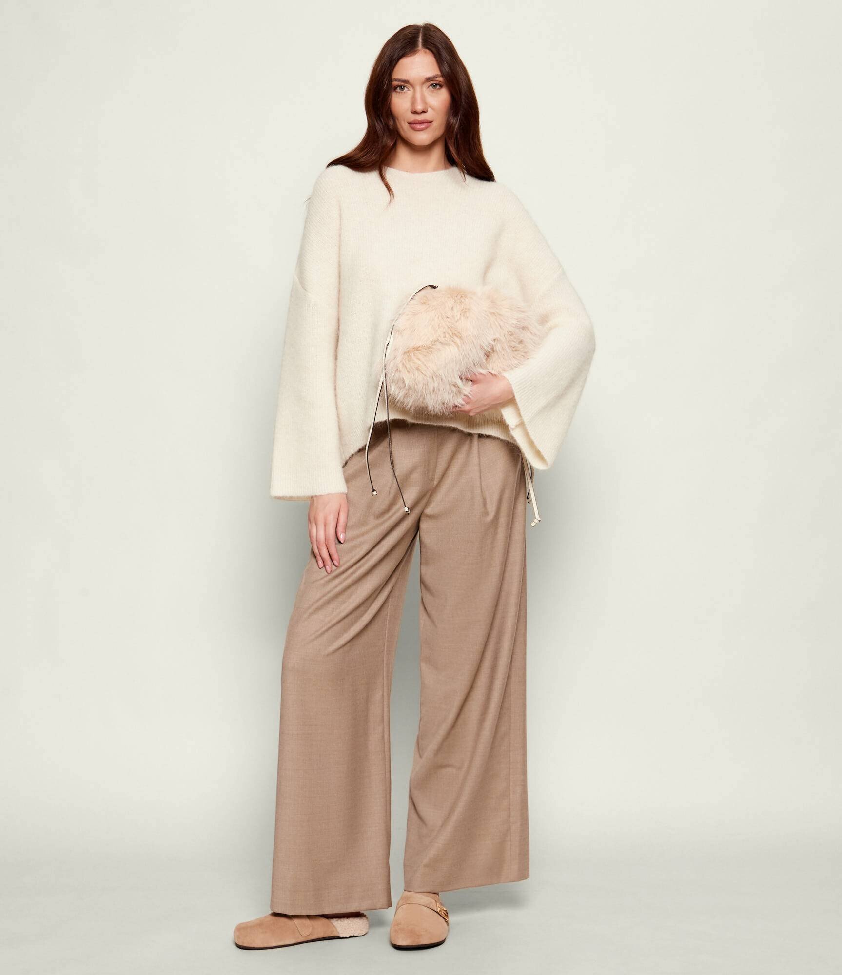 Pinko Geantă pe umăr Maxi Clutch cu adaos de piele