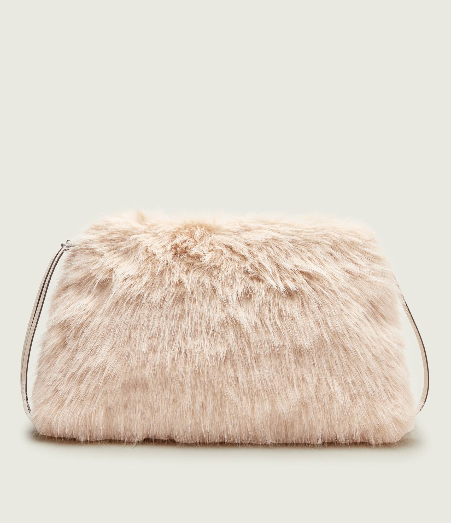 Pinko Geantă pe umăr Maxi Clutch cu adaos de piele