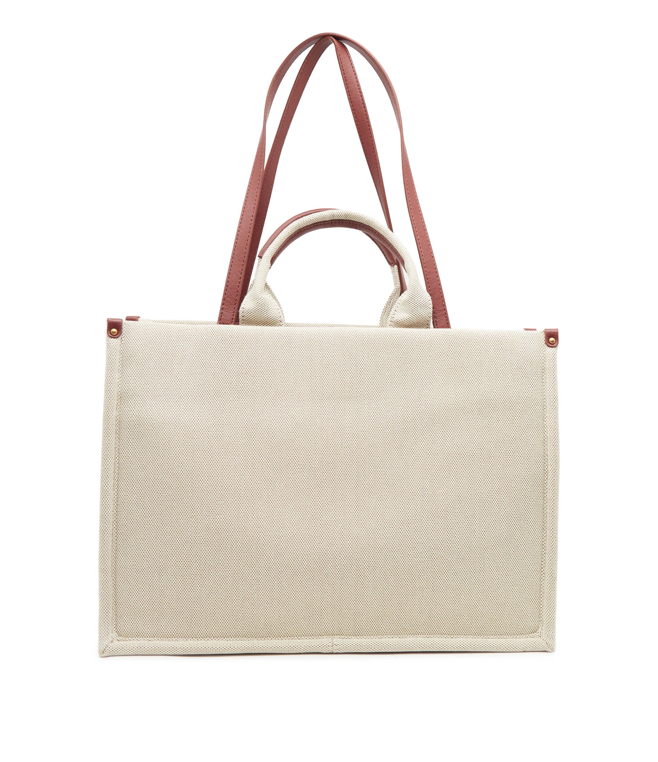Pinko Geantă pe umăr Shopper Canvas Riciclato