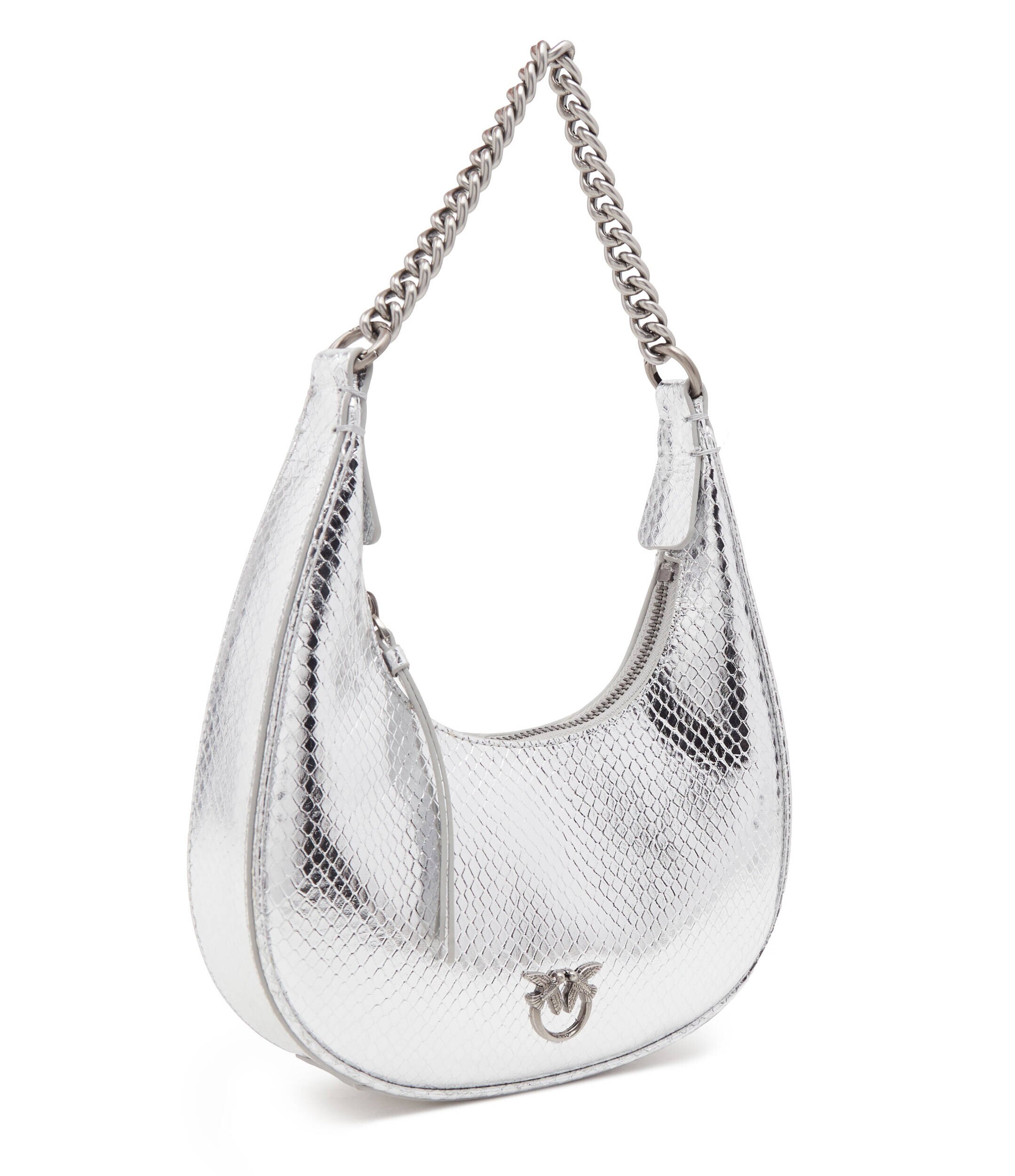Pinko Hobo BRIOCHE HOBO MINI PELLE LAMINA