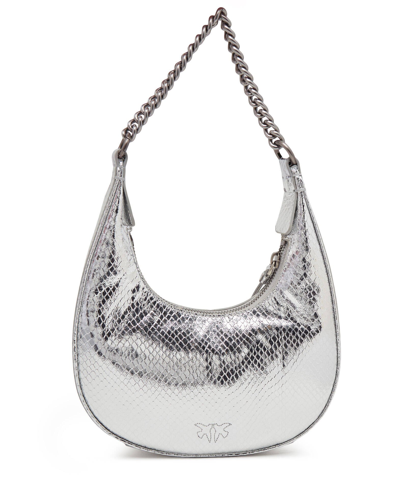 Pinko Hobo BRIOCHE HOBO MINI PELLE LAMINA