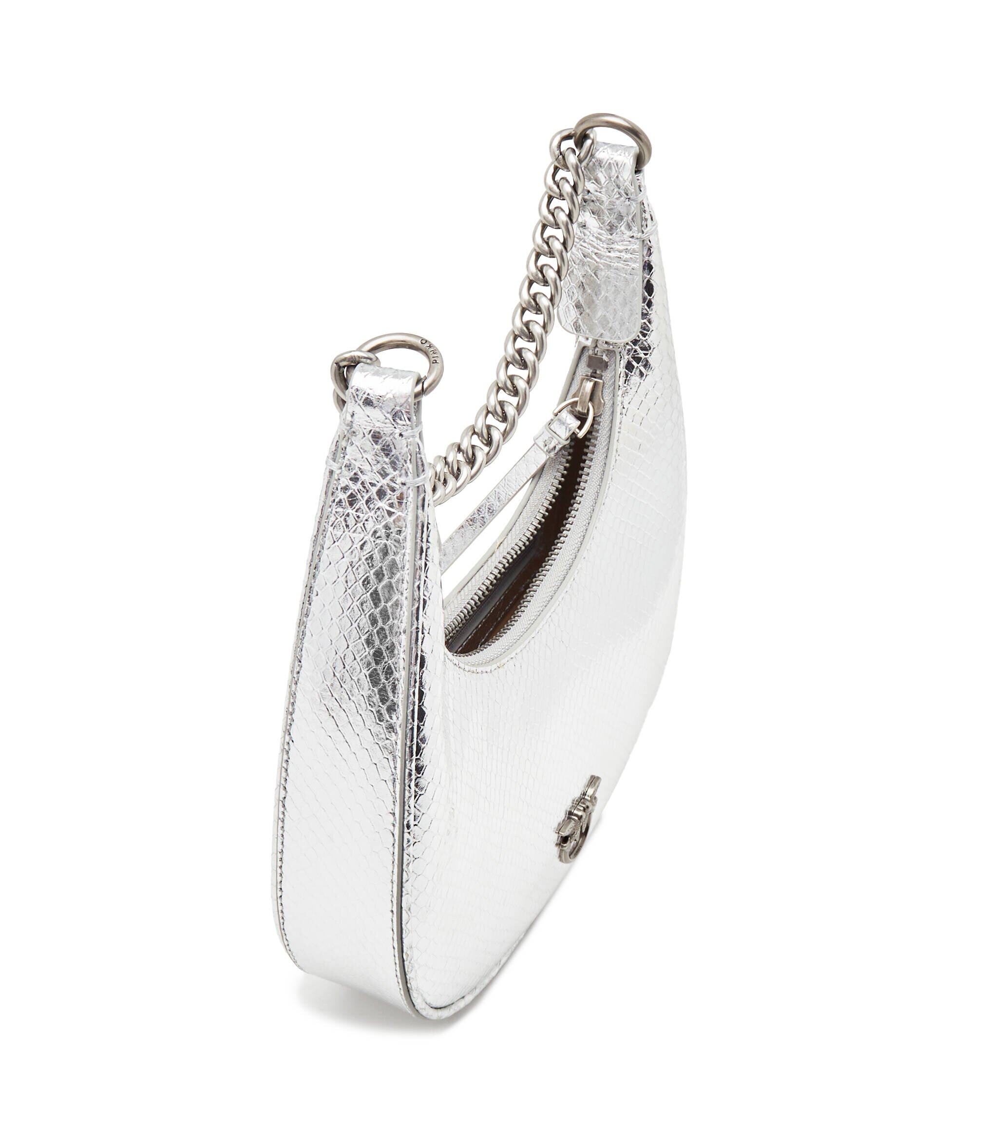 Pinko Hobo BRIOCHE HOBO MINI PELLE LAMINA