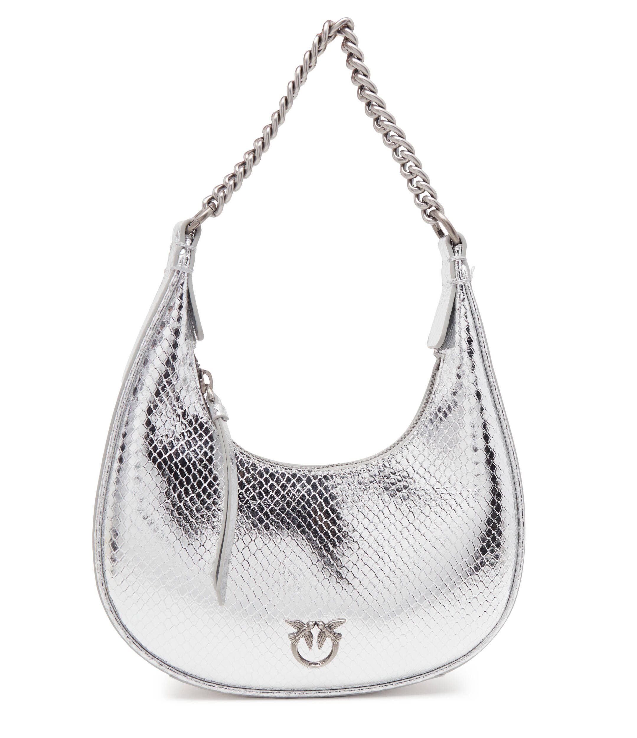 Pinko Hobo BRIOCHE HOBO MINI PELLE LAMINA