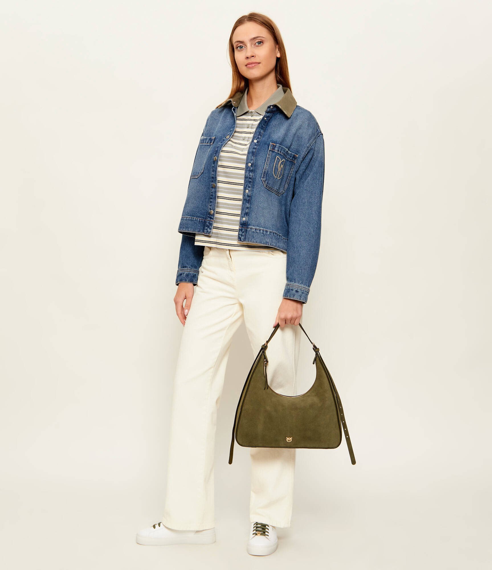Pinko Hobo MISS CLASSIC | piele întoarsă