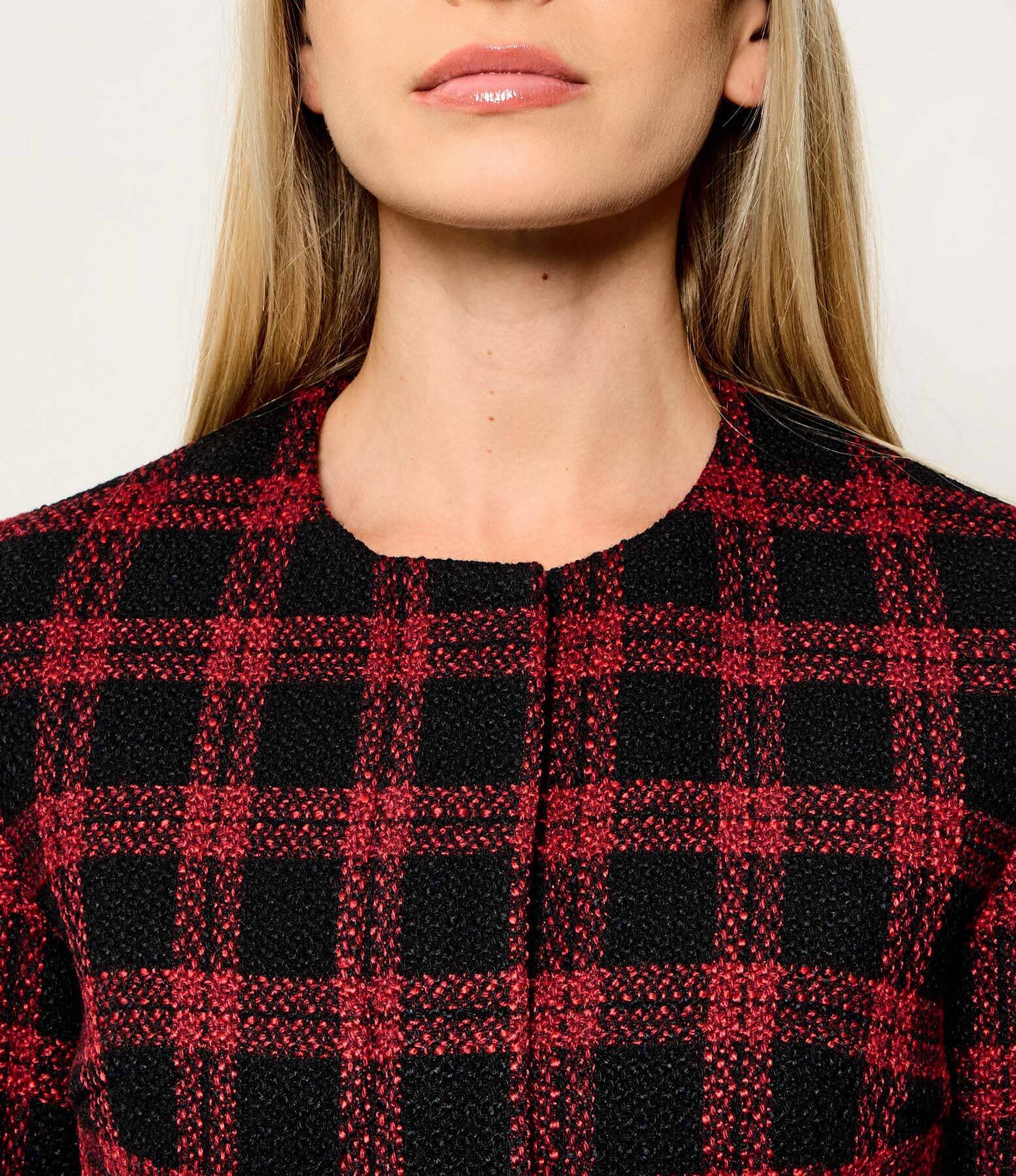 Pinko Jachetă Geum | Cropped Fit cu adaos de lână