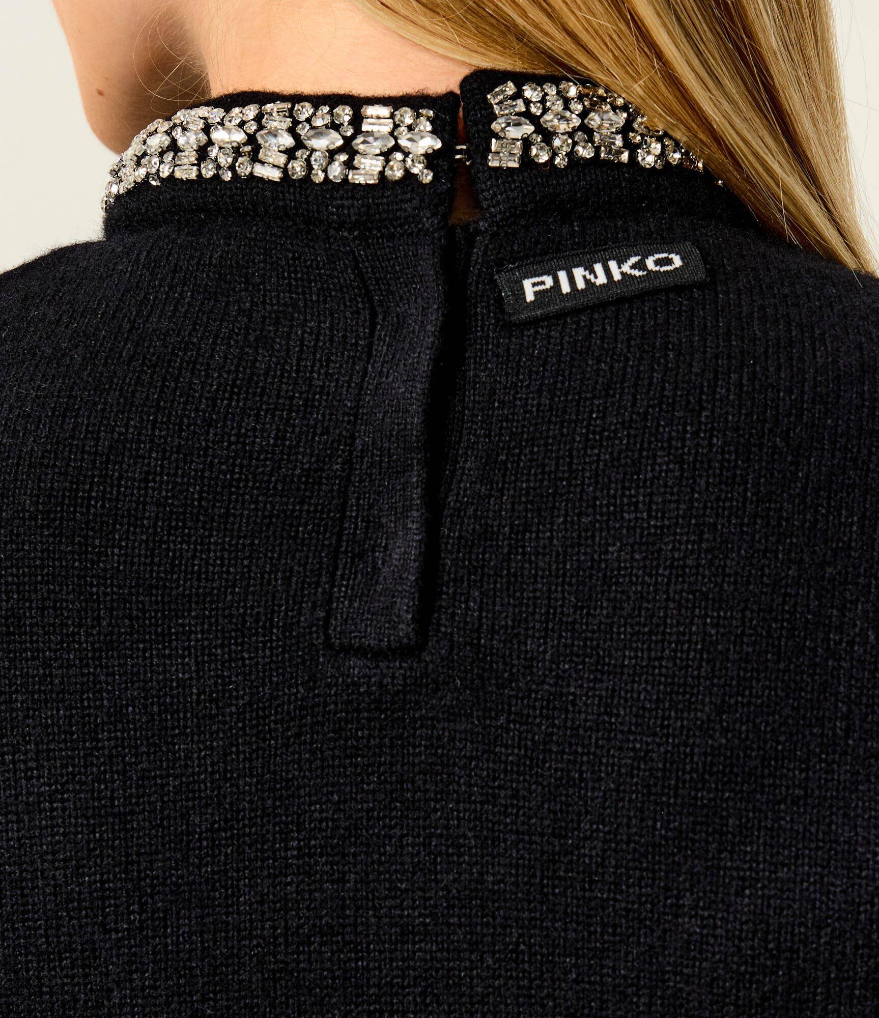 Pinko Maletă Berlino | Cropped Fit cu adaos de lână și cașmir