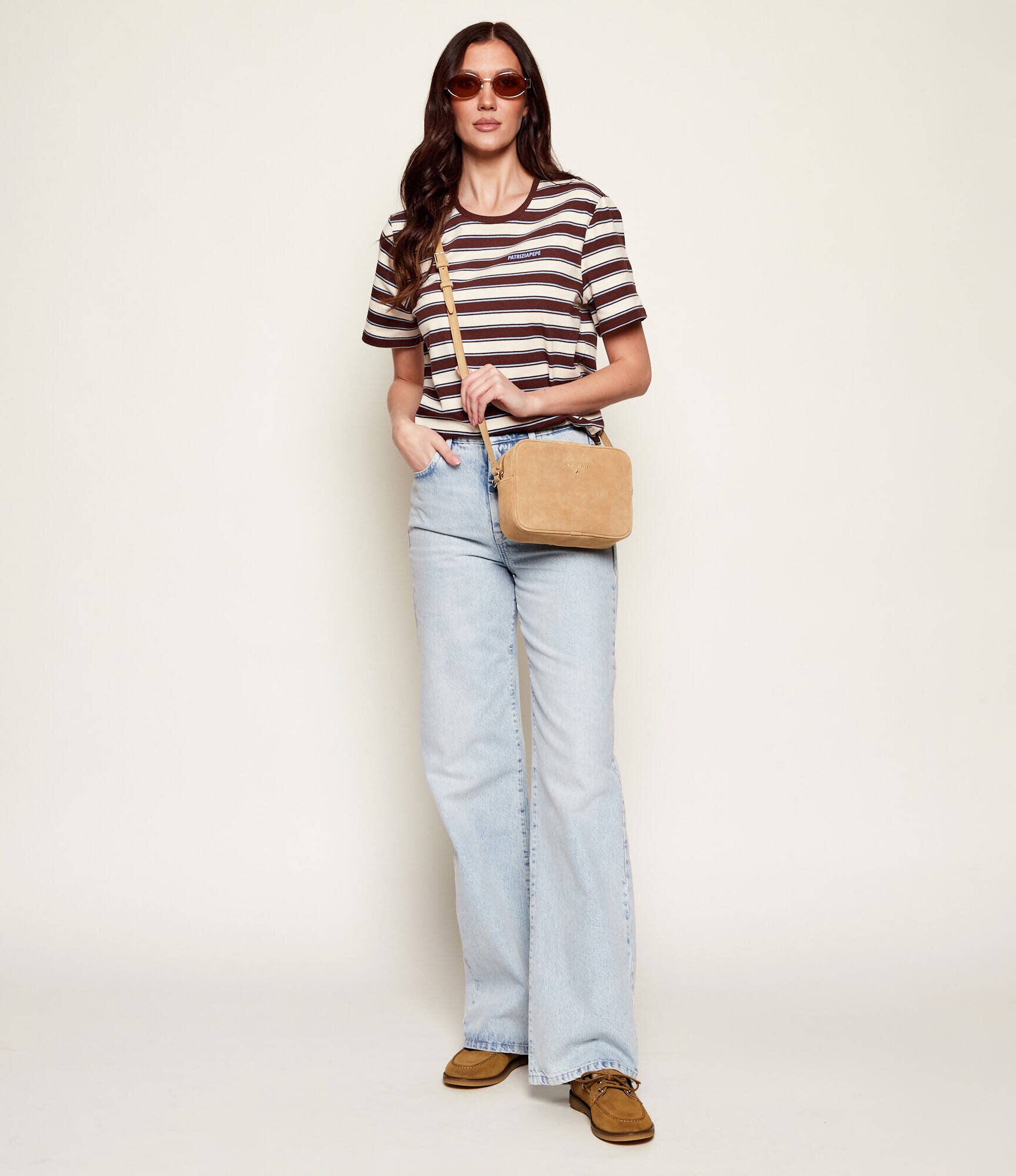 Pinko Mocasini GRACE 01 | piele întoarsă