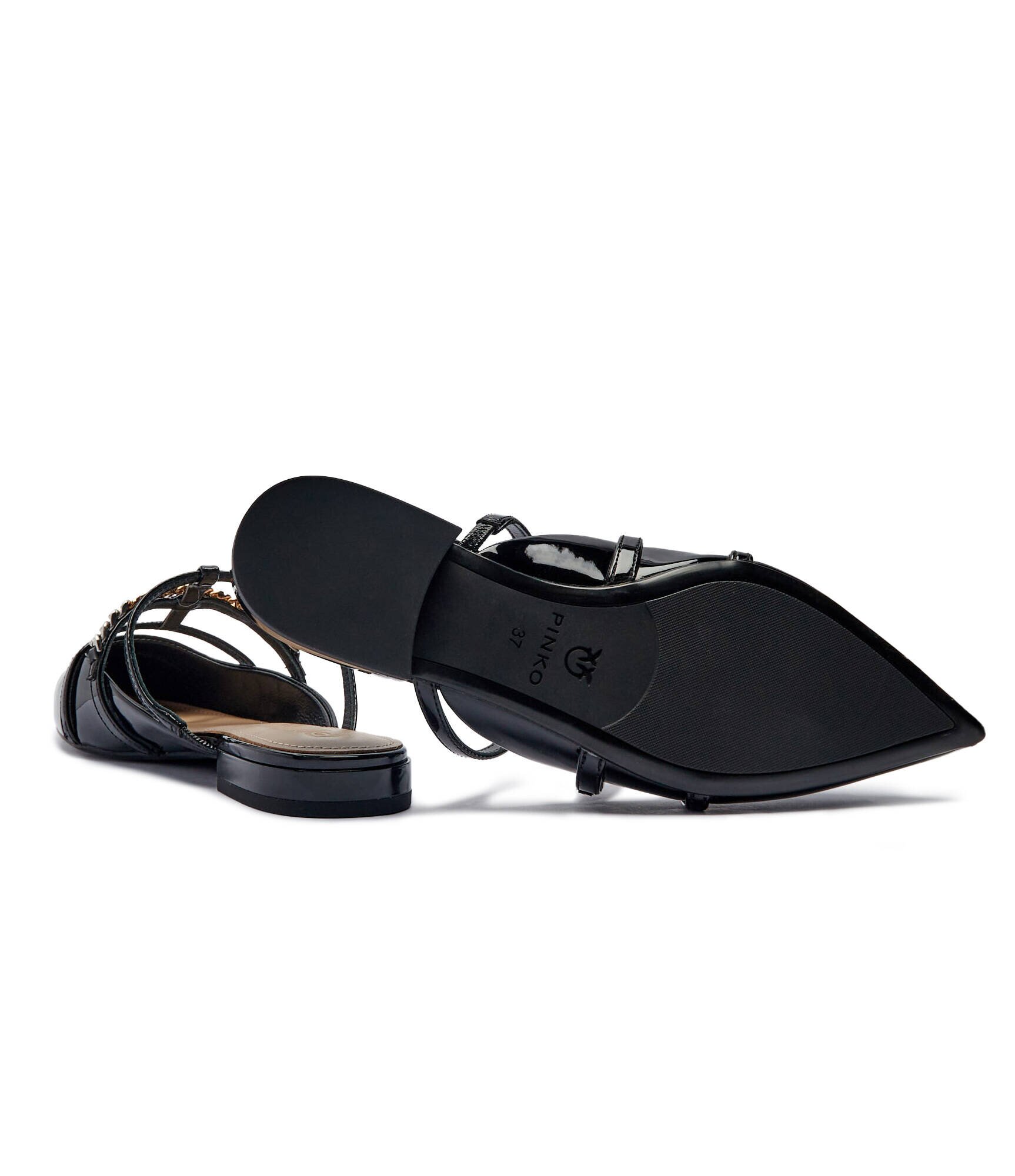 Pinko Mules (încălțăminte) Gianira 20 cu adaos de piele