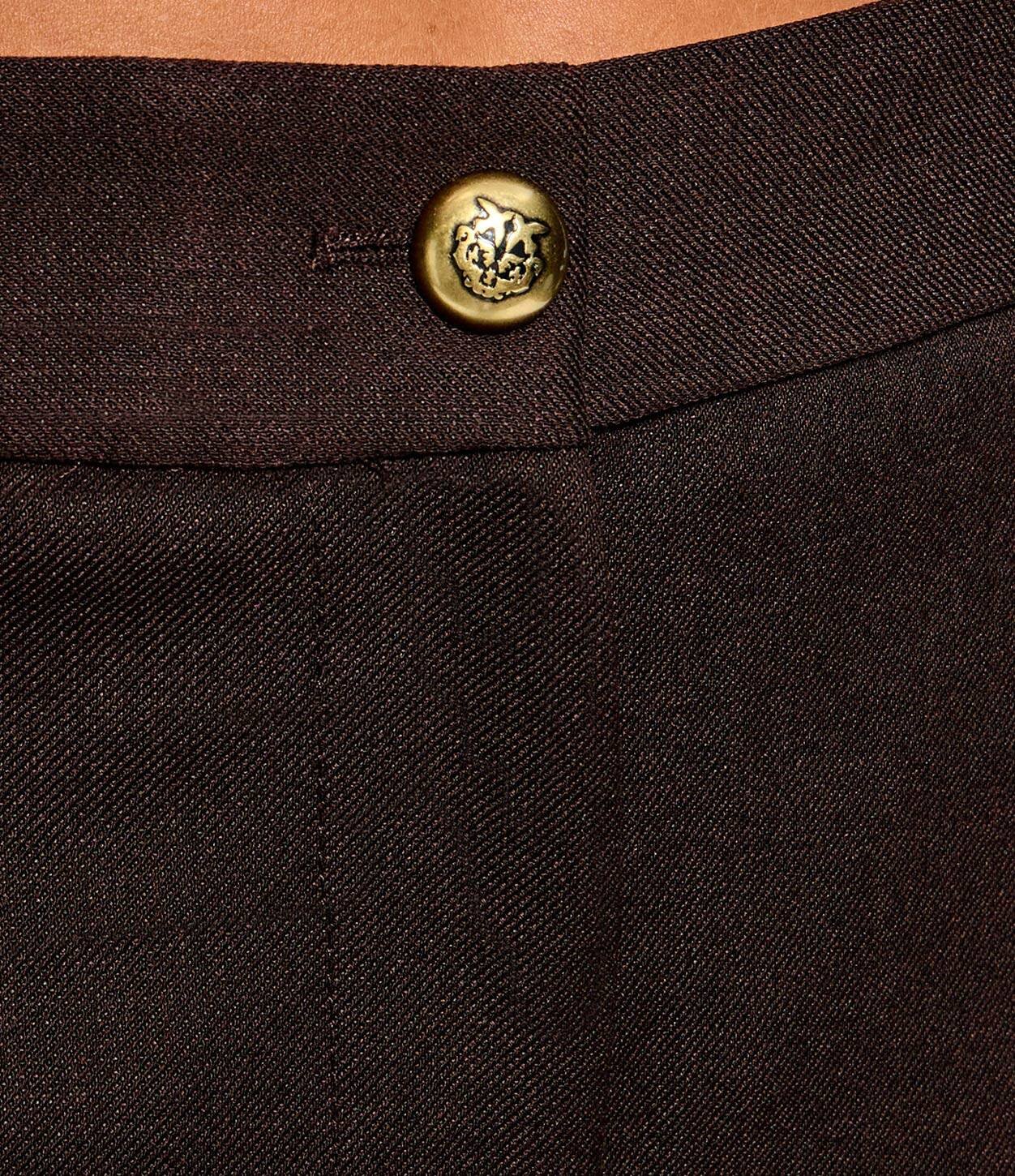 Pinko Pantaloni Balbino | Relaxed fit cu adaos de lână