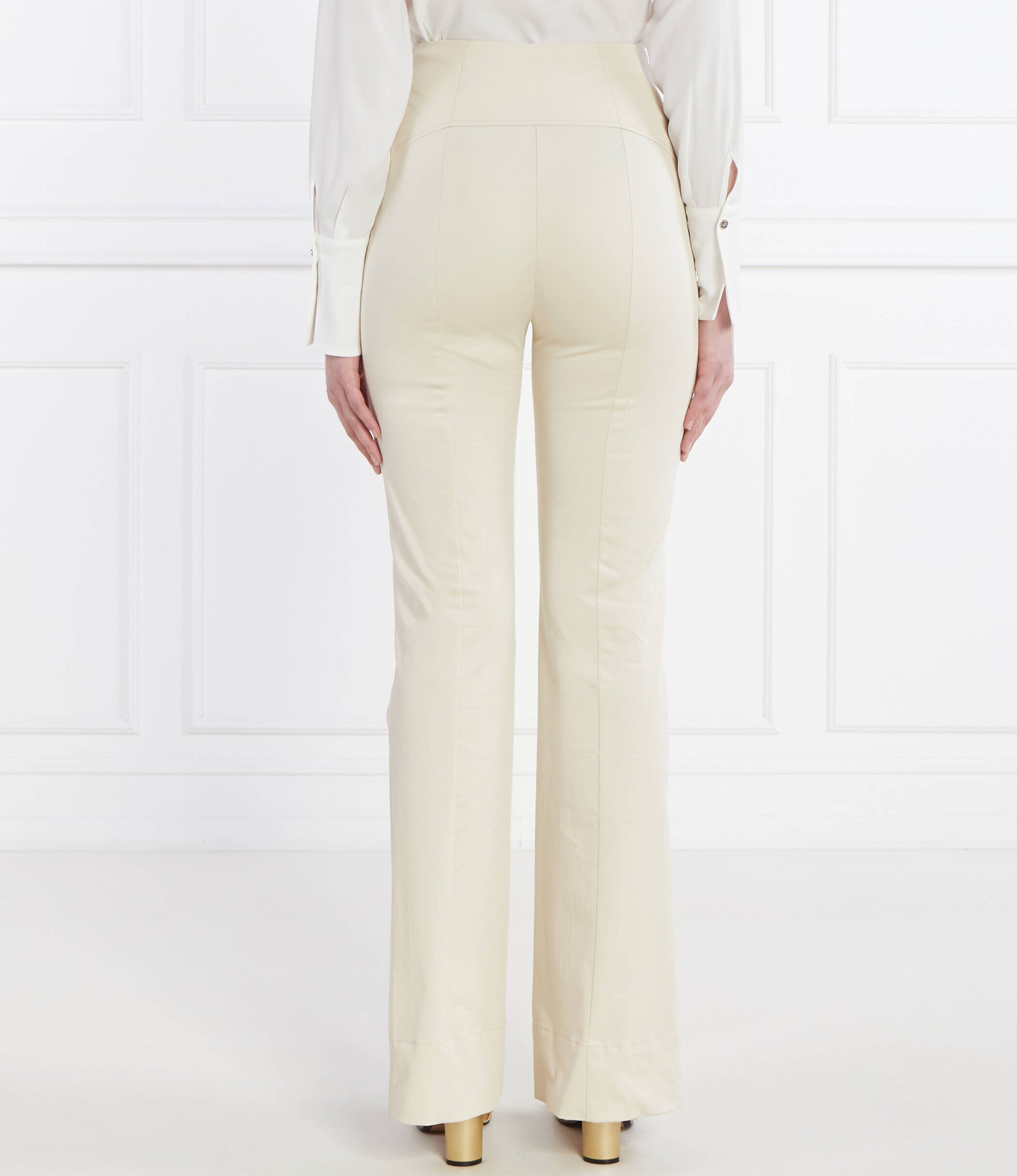 Pinko Pantaloni cu cordon | flare fit | high waist