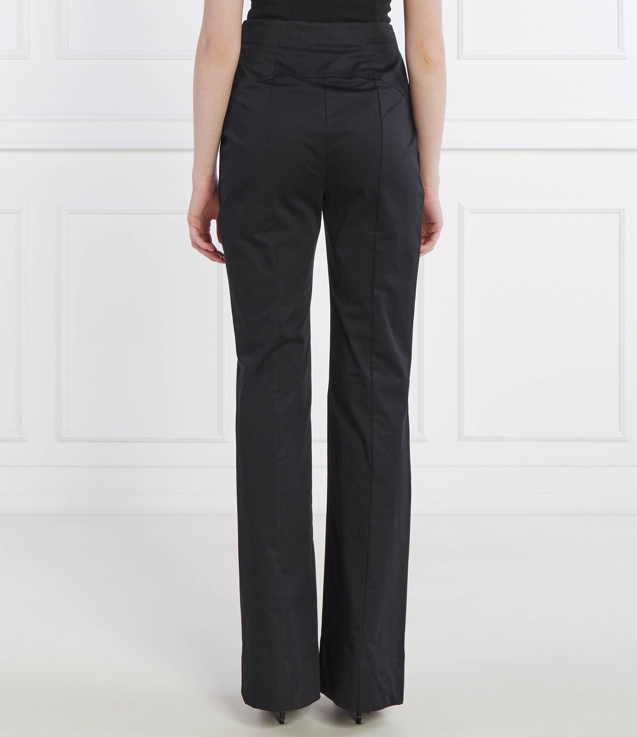 Pinko Pantaloni cu cordon | flare fit | high waist