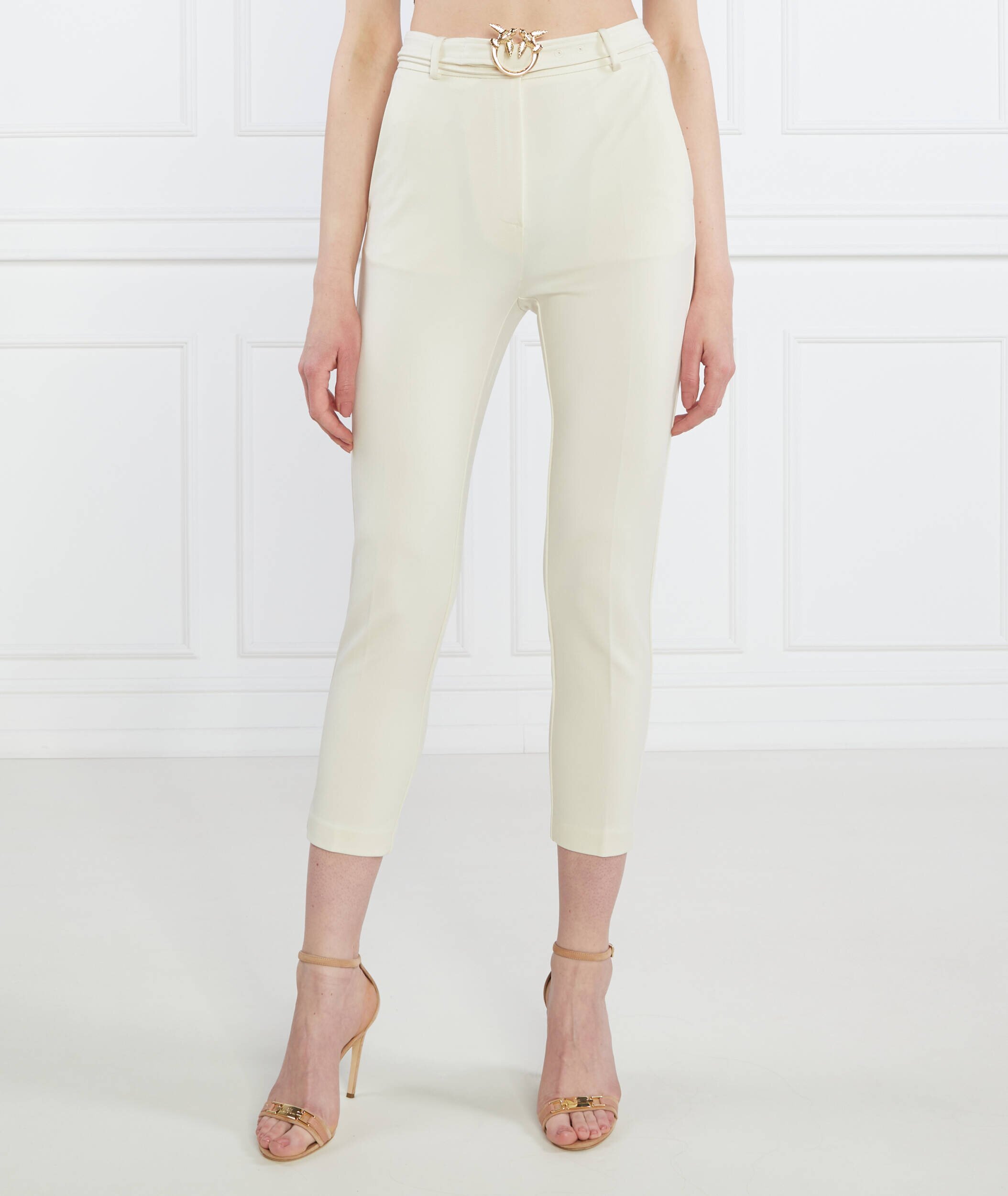 Pinko Pantaloni cu cordon POTENZA | Cropped Fit